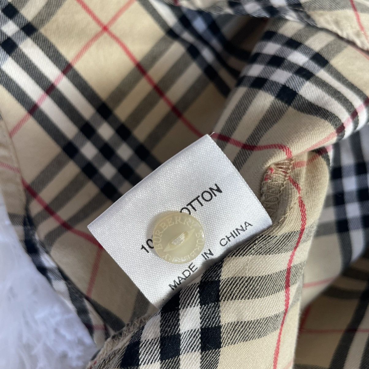 Burberry Burberry London women Nova Shirt short sleeve size M plaid Size M / US 6-8 / IT 42-44 - 6 Thumbnail