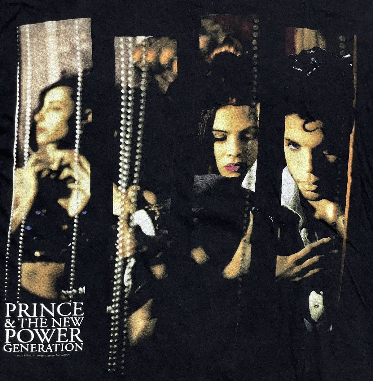 Vintage 1991 PRINCE “ Diamonds and Pearls” Tour T-shirt Size US XL / EU 56 / 4 - 3 Thumbnail