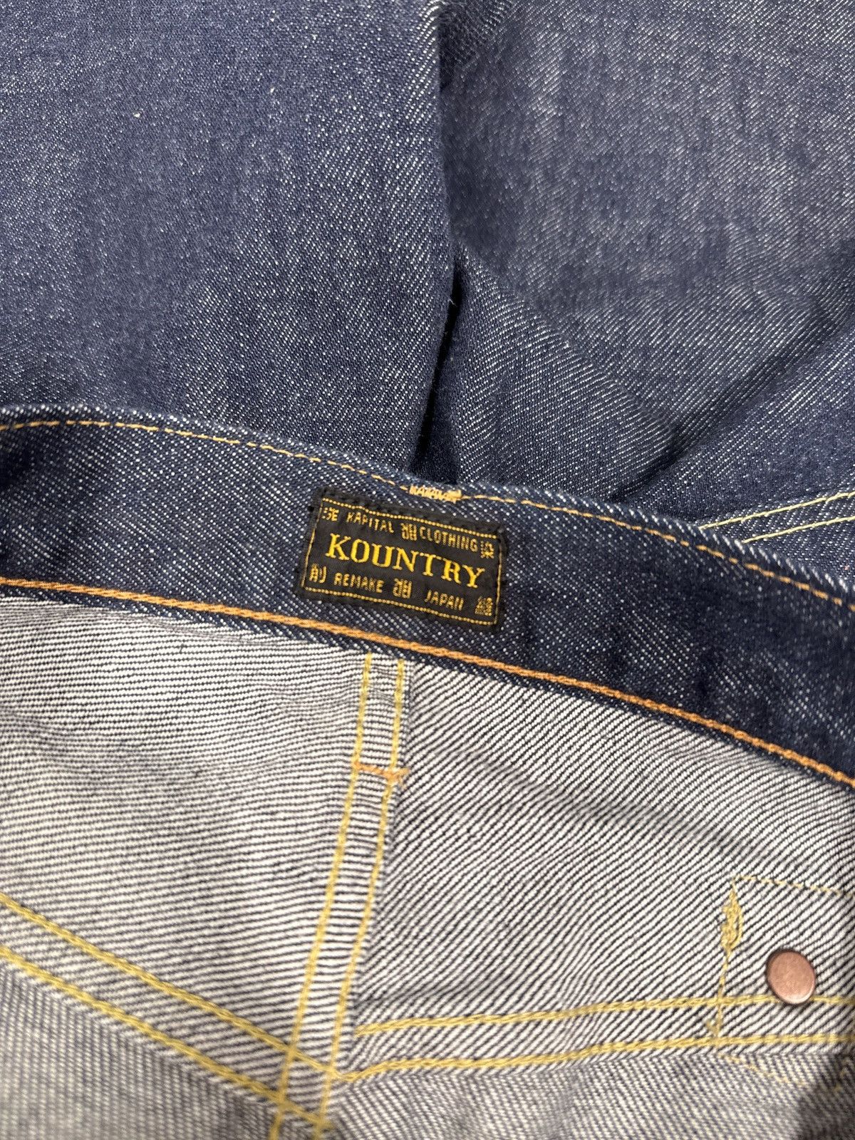 Kapital Kapital Bones Jeans Indigo Size US 32 / EU 48 - 3 Thumbnail