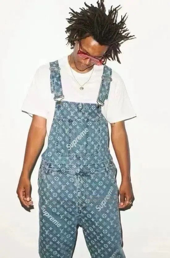 Louis Vuitton LouisVuitton x Supreme Monogram Overalls. Size US 34 / EU 50 - 6 Thumbnail
