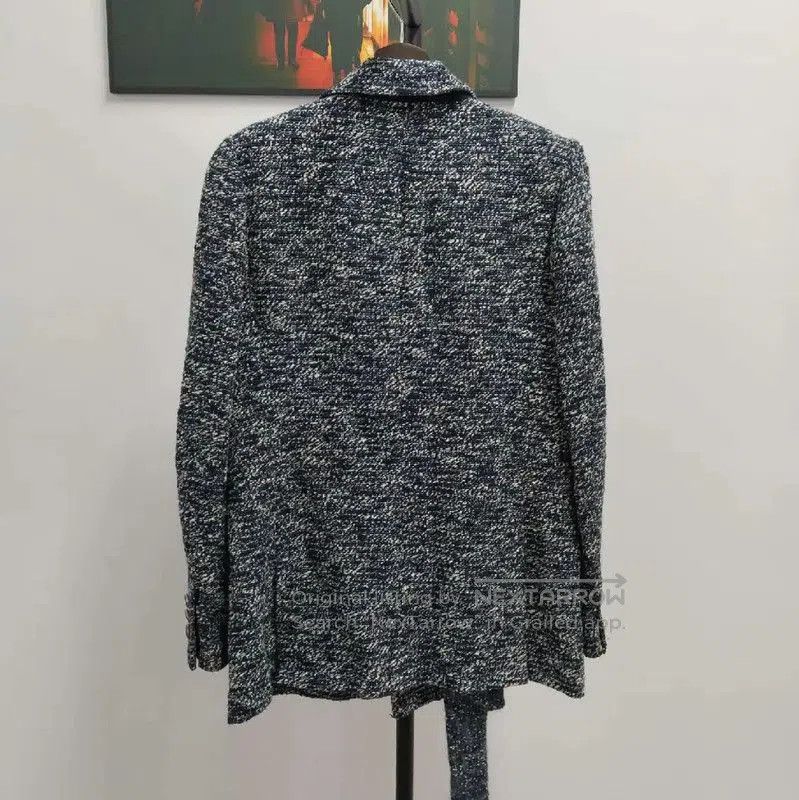 Chanel Chanel Gray Cotton-Blend Women's Cardigan . Size XXS / US 00 / IT 34 - 2 Thumbnail