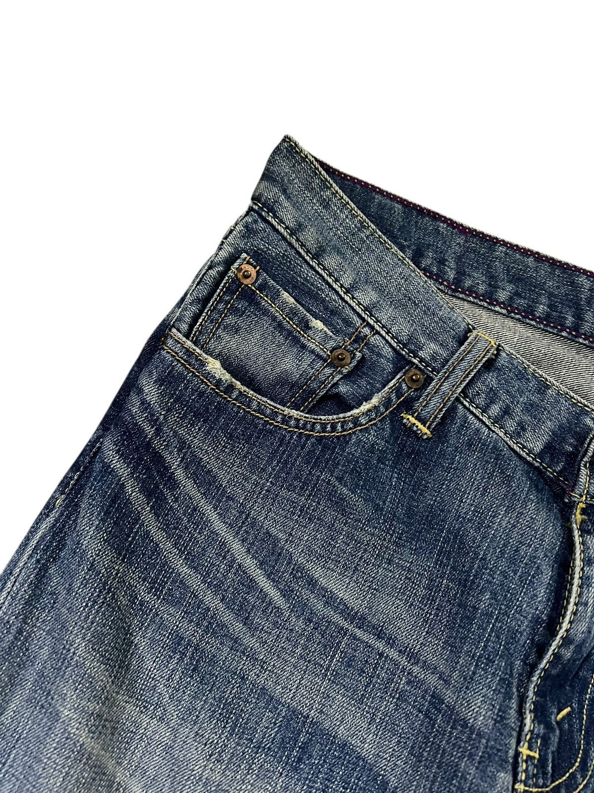 Levi's Vintage Levi’s 507 Faded Jean Size US 30 / EU 46 - 9 Thumbnail