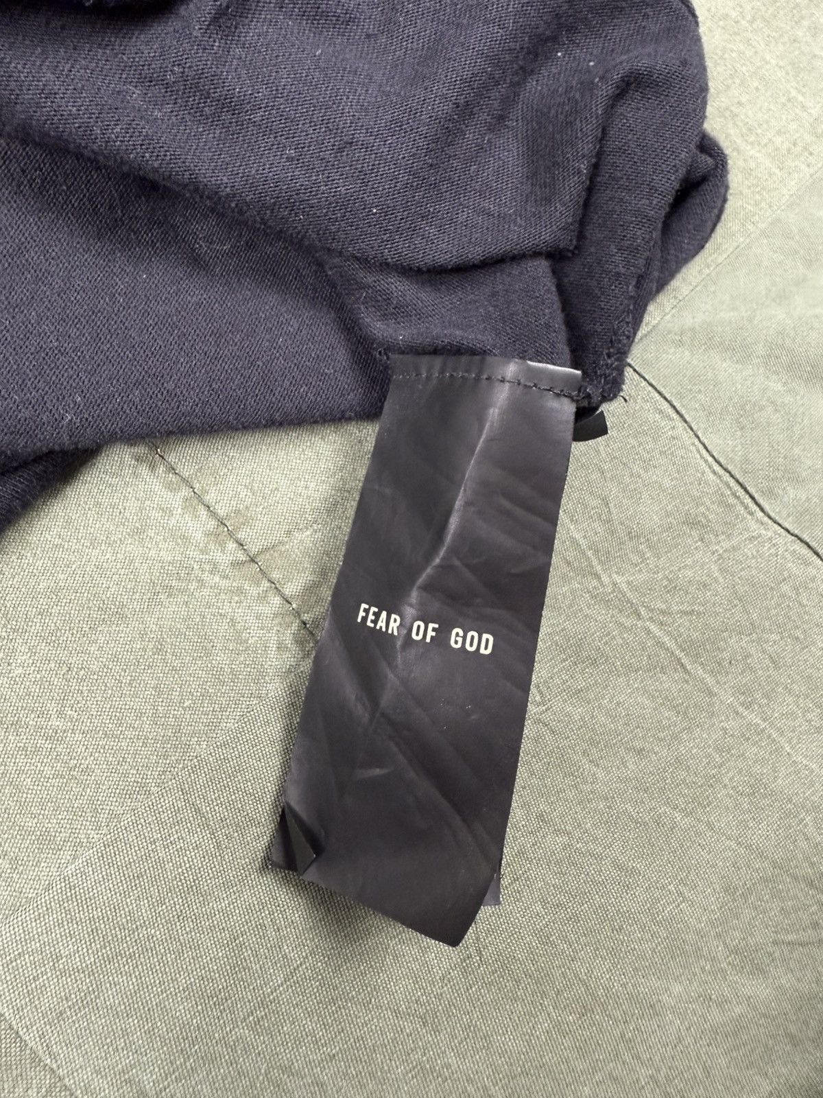 Fear of God 7th Vintage Black Tee Size US L / EU 52-54 / 3 - 5 Thumbnail