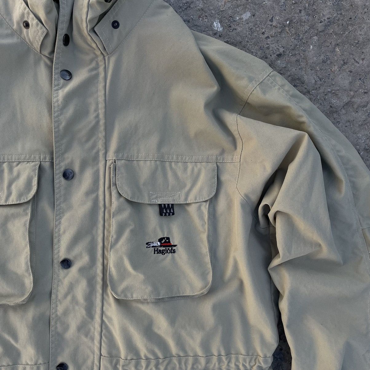 Haglofs × Vintage Vintage Haglofs Light Jacket 90s Y2K Windbreaker Gorcrope Size US S / EU 44-46 / 1 - 9 Thumbnail