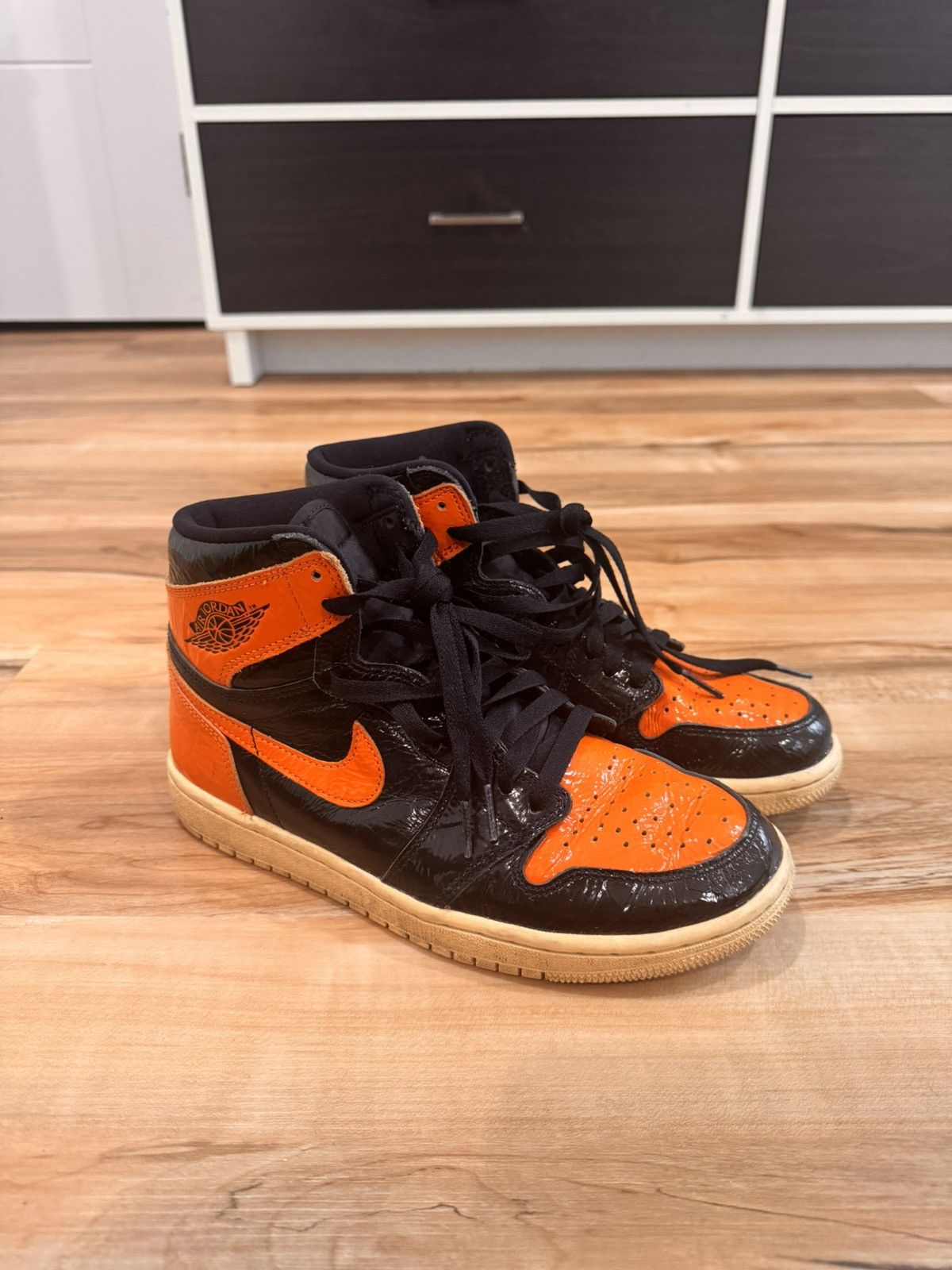 Jordan Brand × Nike Nike Jordan 1 Retro High ‘Shattered Backboard 3’0’ NO BOX Size US 7 / EU 40 - 1 Thumbnail