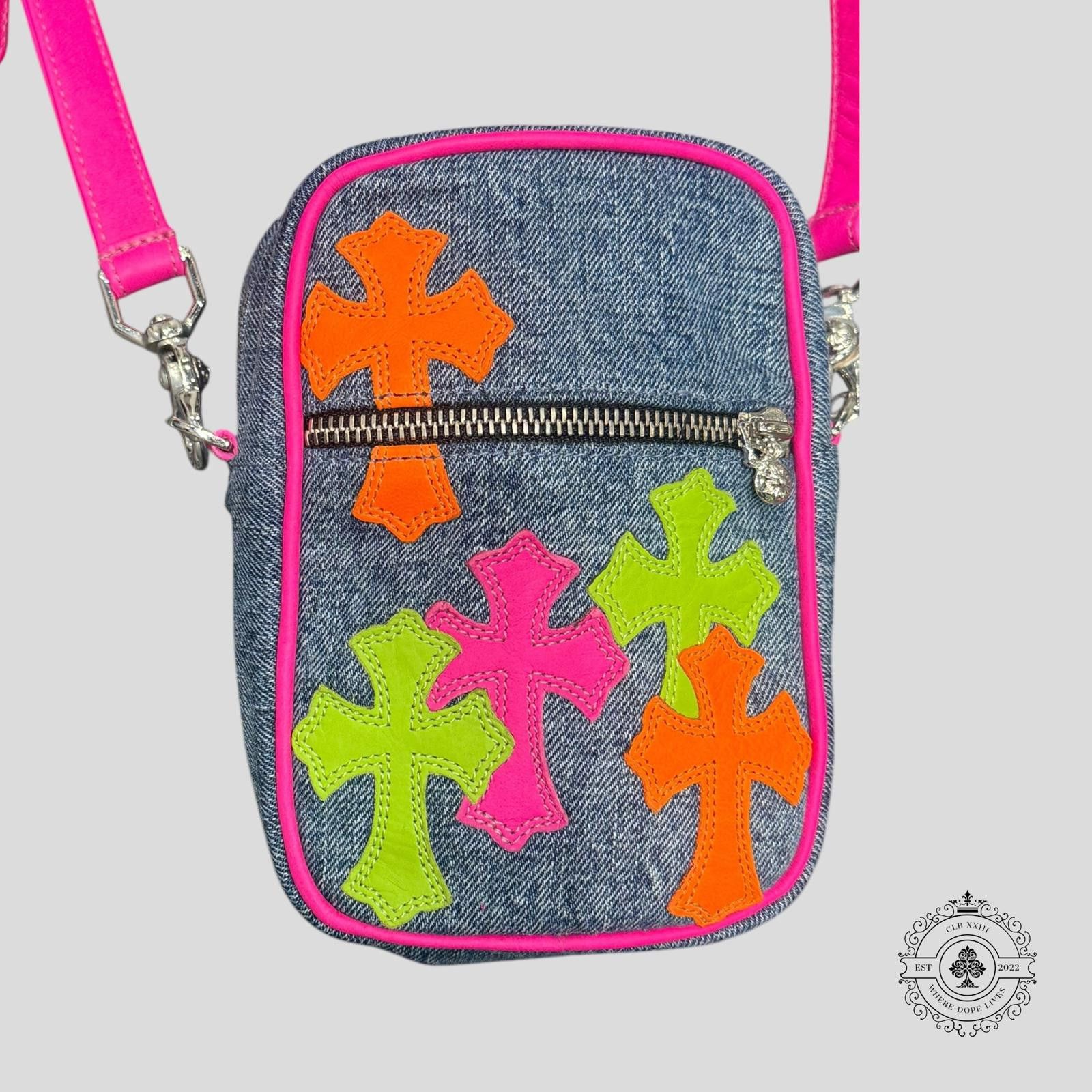 Chrome Hearts Chrome Hearts Miami Art Basel Patch Denim Taka Bag Size ONE SIZE - 2 Thumbnail