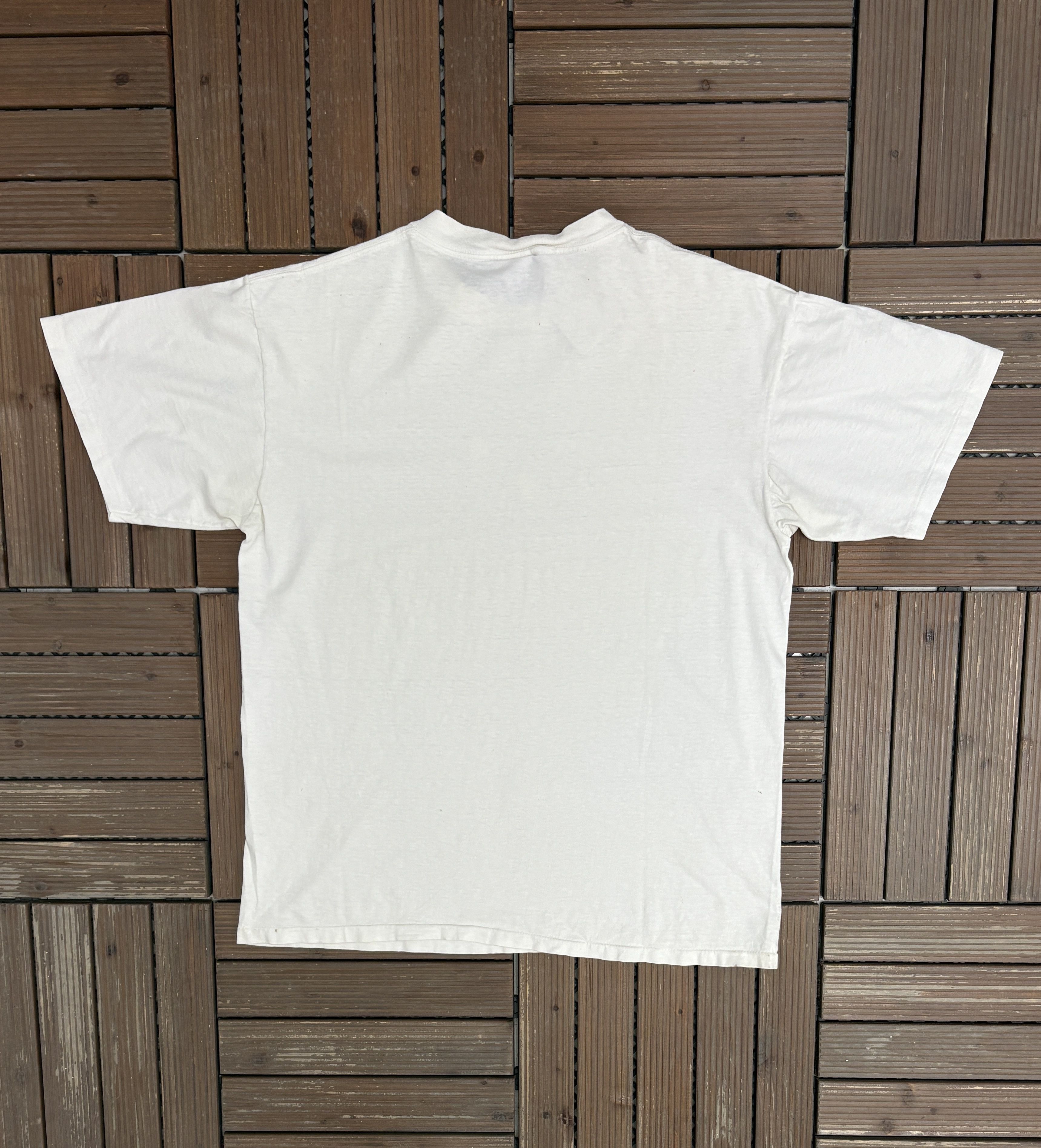 Vintage Farfrompüken Funny Alcohol Vintage White T-Shirt Tee Size US L / EU 52-54 / 3 - 4 Thumbnail