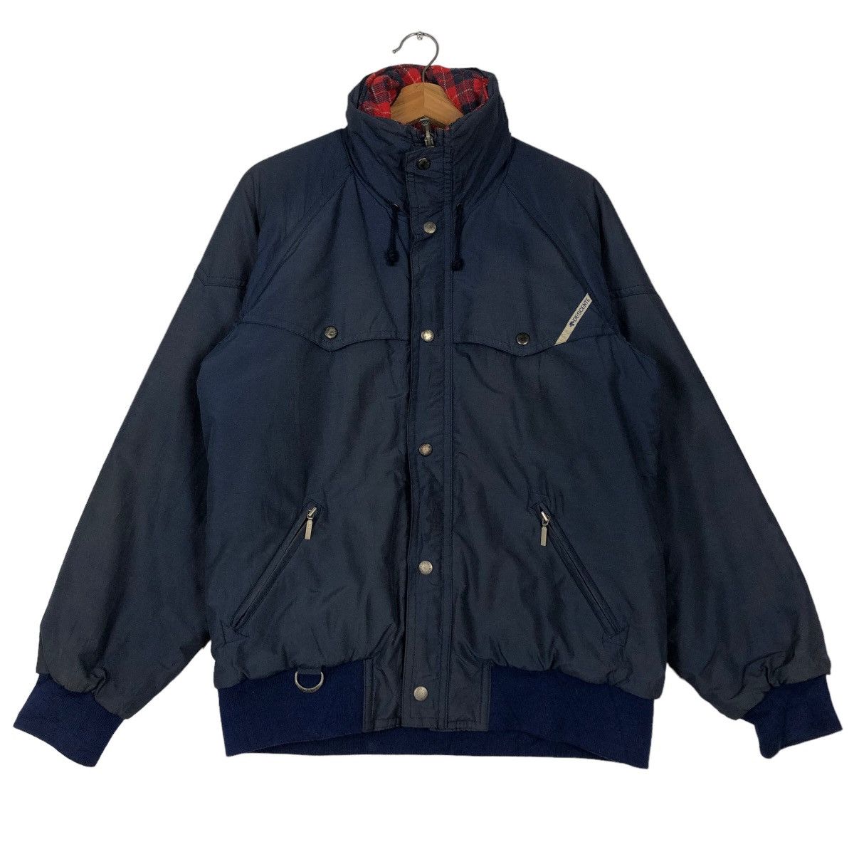 Descente 🔥90’s Vintage Reversible Bomber Jacket Descente Punk Design Size US M / EU 48-50 / 2 - 1 Thumbnail