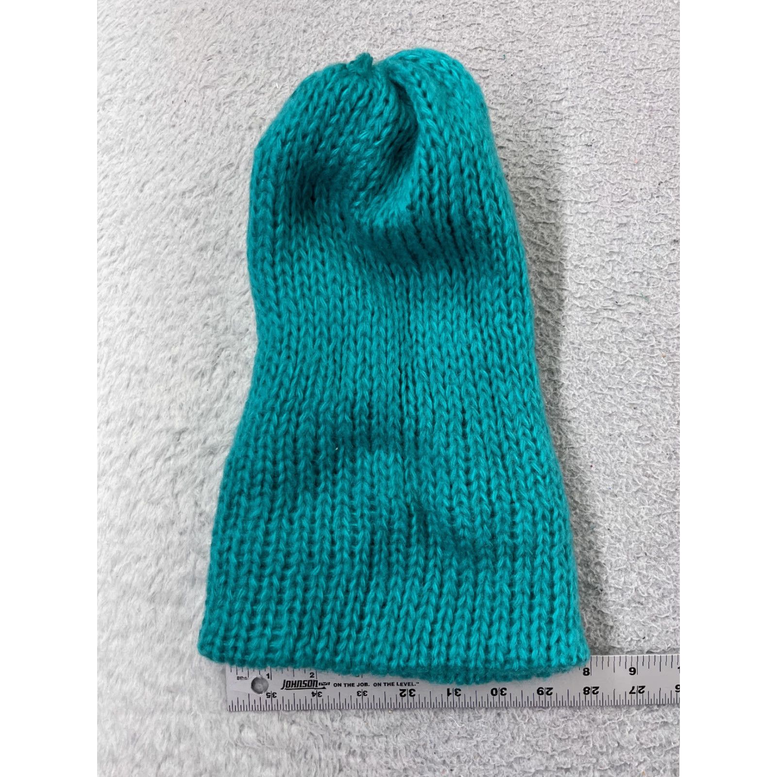 Altea Liz Sinclair Toque Womens One Size Teal Blue Knit Acrylic Snow Ski Hat Made In Japan Size ONE SIZE - 3 Thumbnail