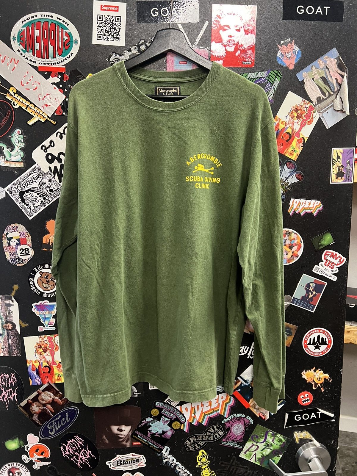 Vintage Abercrombie & Fitch Scuba Diving Club Shirt