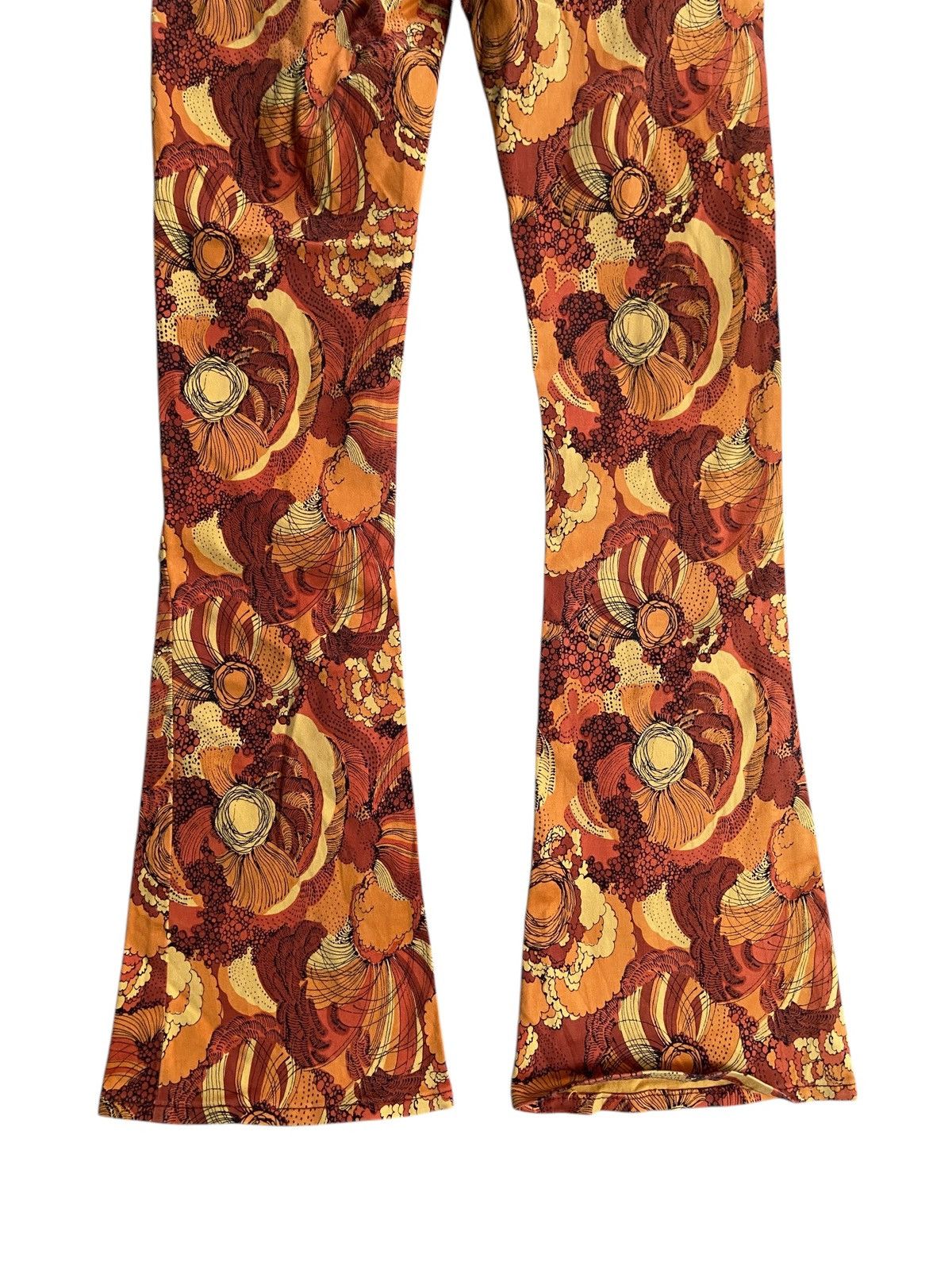 Hysteric Glamour HYSTERIC GLAMOUR FLOWERS FLARED STRETCH PANTS Size 30" / US 8 / IT 44 - 7 Thumbnail