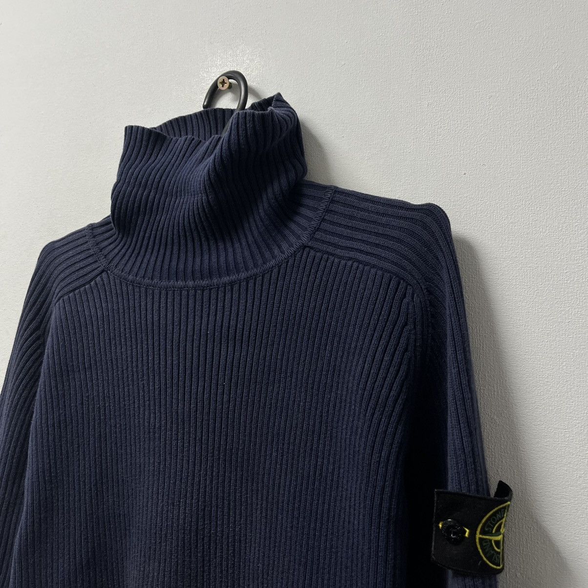 Stone Island Stone Island sweater Blue Size M Size US M / EU 48-50 / 2 - 2 Thumbnail