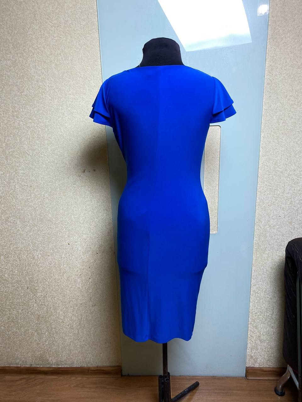 Lauren Ralph Lauren Lauren Ralph Lauren Women's Blue Belted Georgette Dress Size XS / US 0-2 / IT 36-38 - 3 Thumbnail