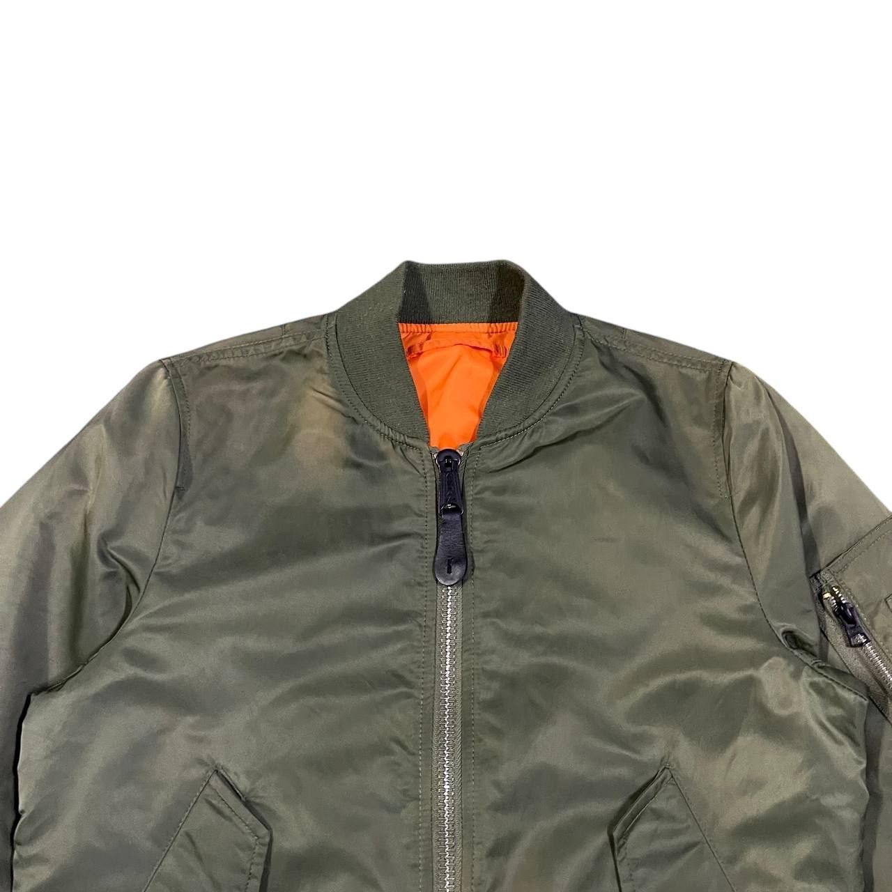 Alpha Industries Vintage Alpha Industries MA 1 Flight Bomber Jacket Size S / US 4 / IT 40 - 2 Thumbnail