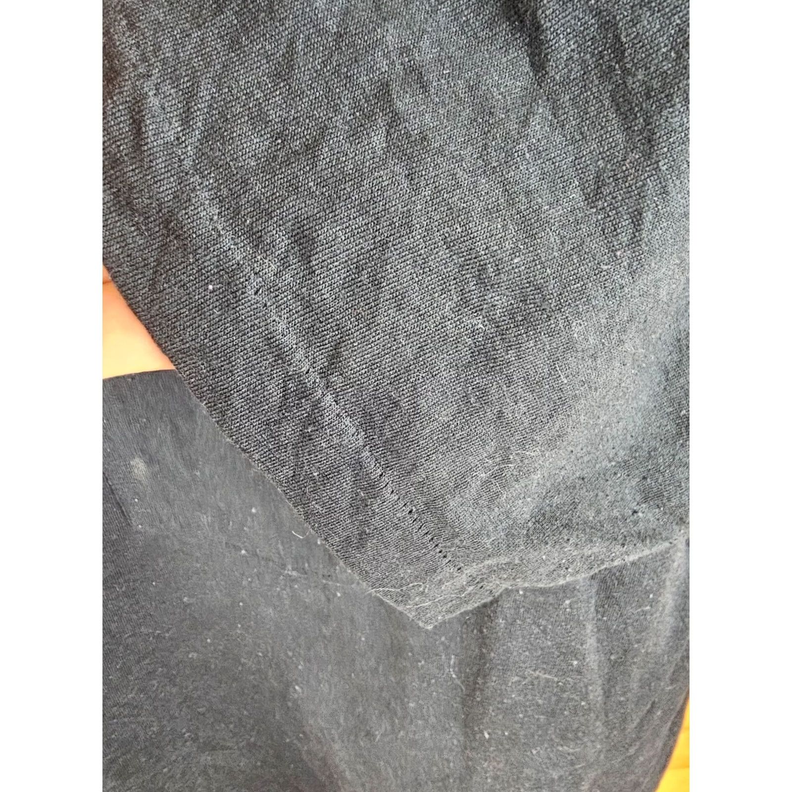 Vintage VINTAGE T-Shirt XL Black 80's One Pocket Selvedge Paper Thin Single Stitch Cotton Men XL Size US XL / EU 56 / 4 - 7 Thumbnail