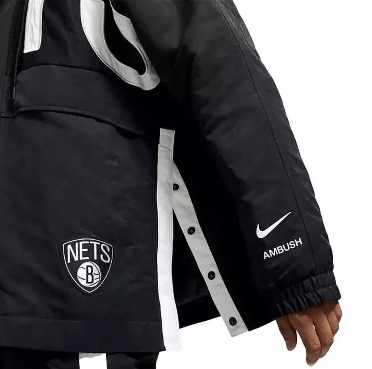 Nike Nike x Ambush NBA Collection Brooklyn Nets Jacket Size S / US 4 / IT 40 - 4 Thumbnail