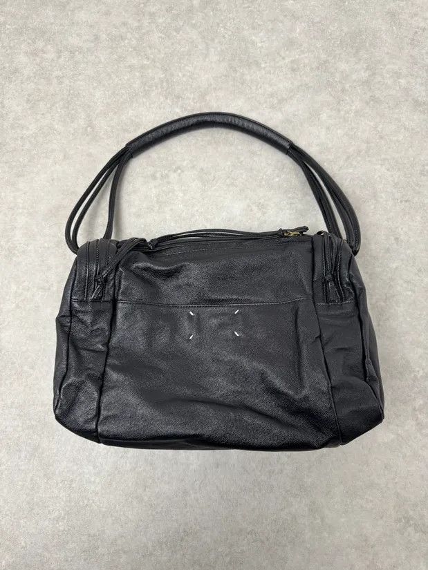 Maison Margiela Maison Margiela Black Leather Handle Daily Bag Size ONE SIZE - 1 Thumbnail