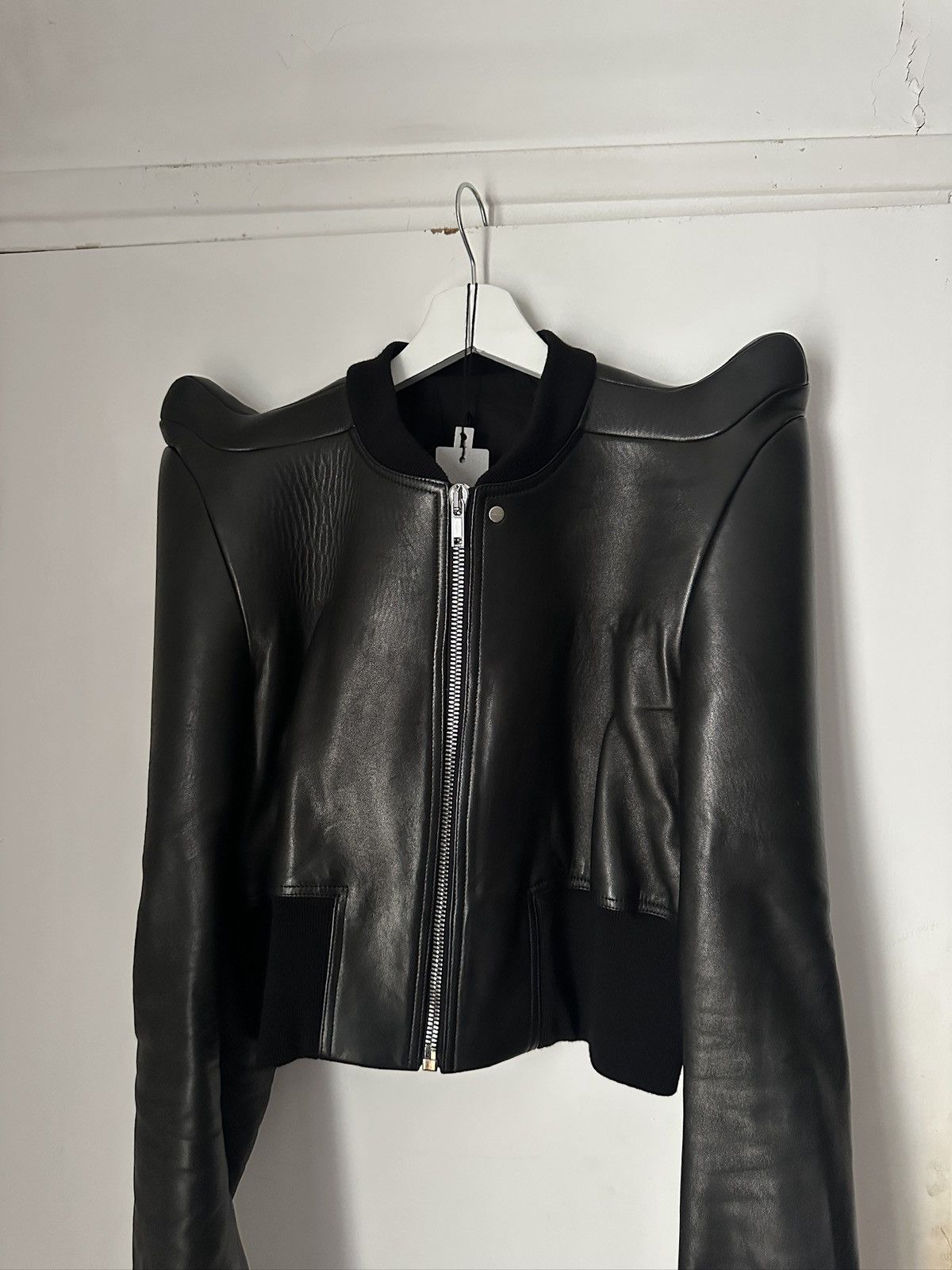 Rick Owens Rick Owens rare cropped tec flight jacket Size 48IT Size US M / EU 48-50 / 2 - 3 Thumbnail