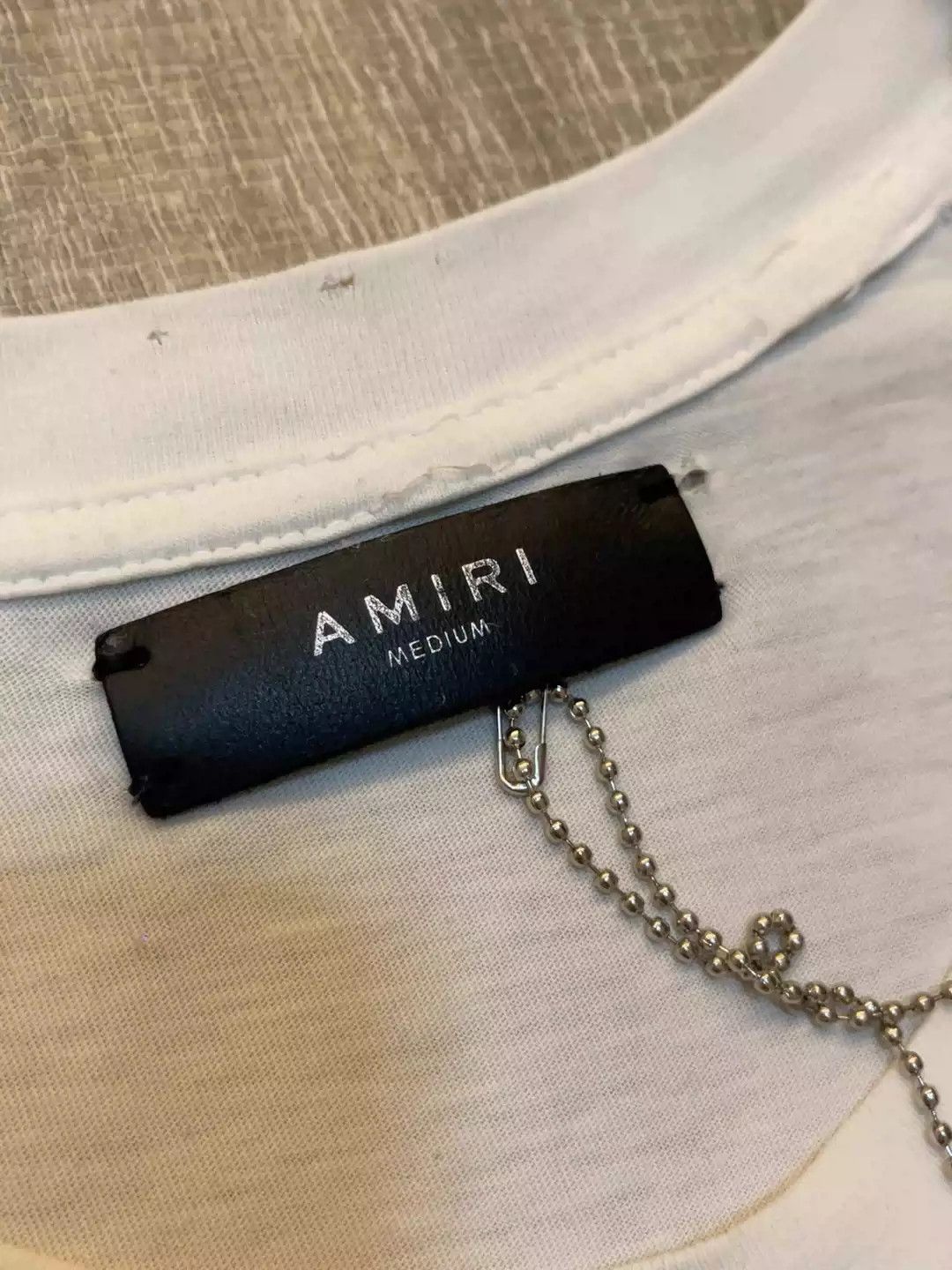 Amiri AMIRI Beverly Blast Logo Tee-2506 Size US M / EU 48-50 / 2 - 5 Thumbnail