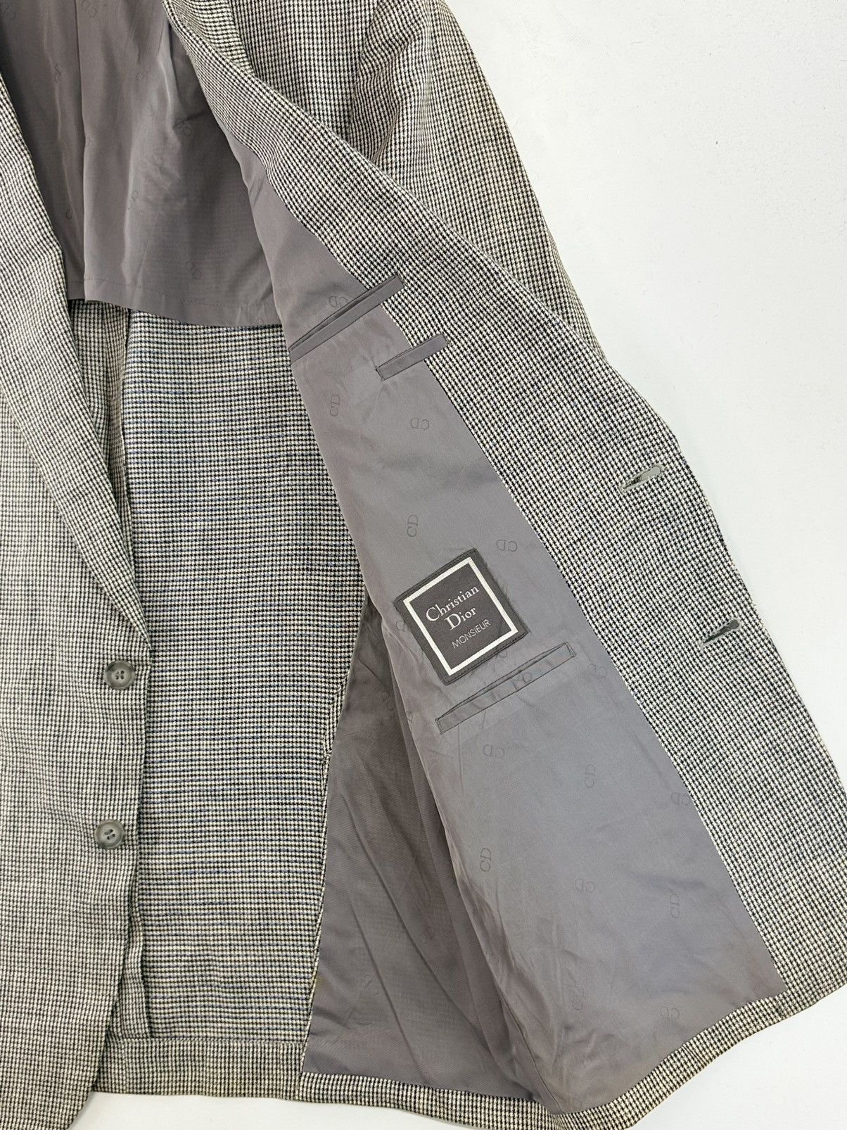 Christian Dior Monsieur 🔥 Houndstooth Christian Dior Blazer Jacket men Size US M / EU 48-50 / 2 - 10 Thumbnail