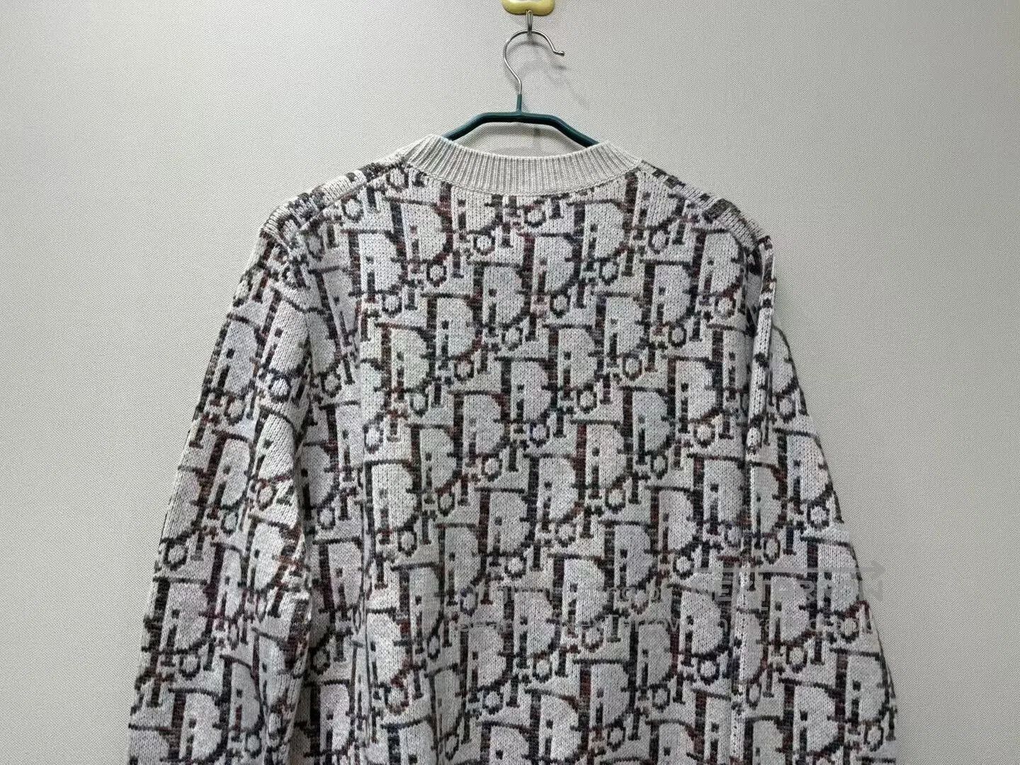 Dior dior logo sweater in beige, size L. Size L / US 10 / IT 46 - 5 Thumbnail