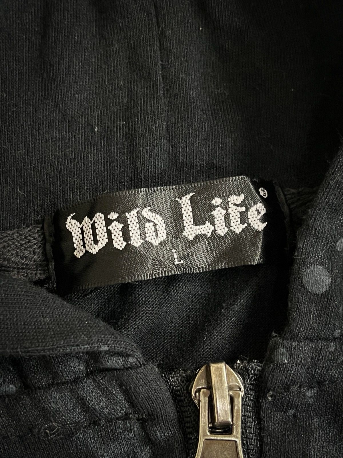 If Six Was Nine Wild Life Graphic Smoke Zip Hoodie Size US L / EU 52-54 / 3 - 7 Thumbnail