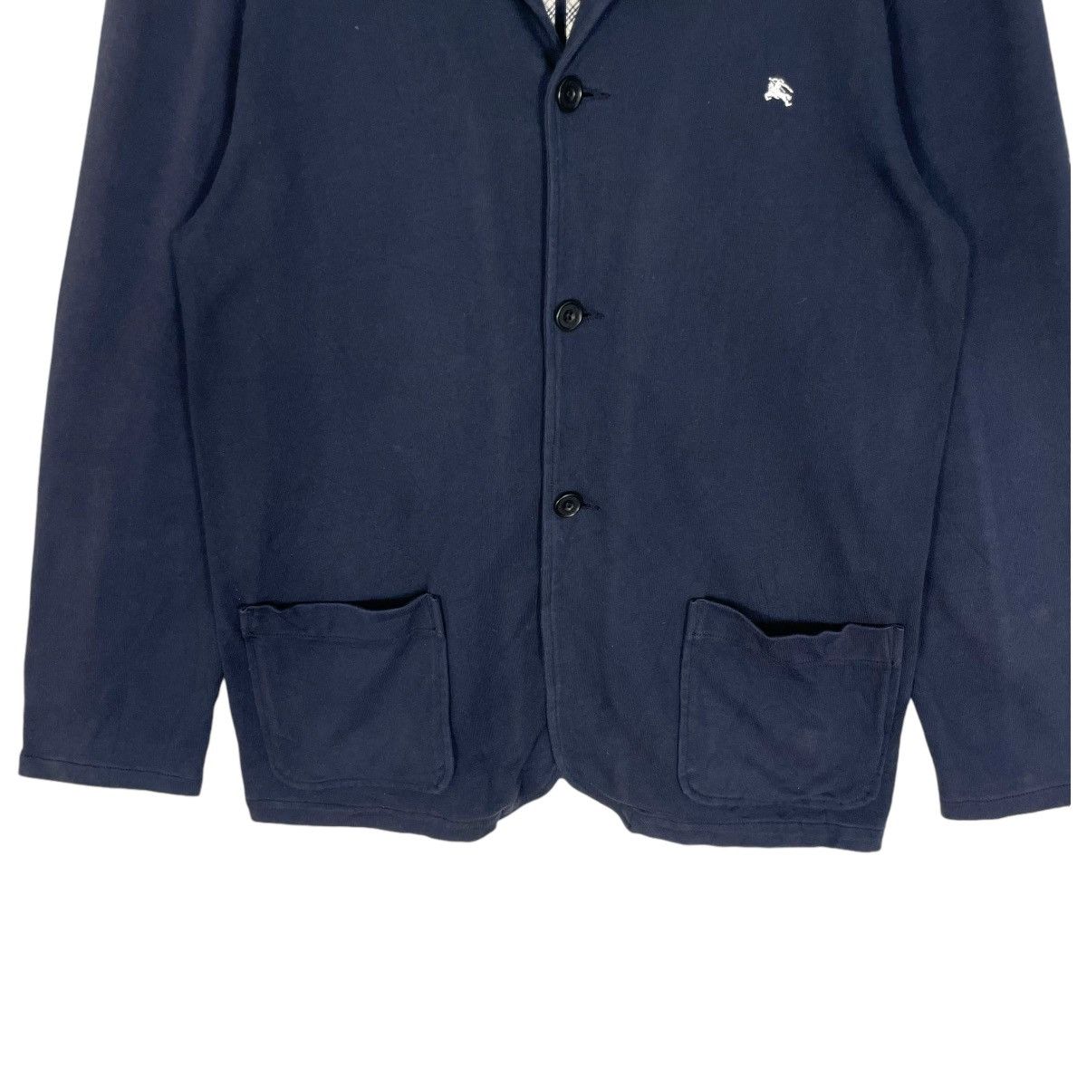 Burberry Vintage Burberry Black Label Jacket Navy Blue Button Up Size US M / EU 48-50 / 2 - 6 Thumbnail