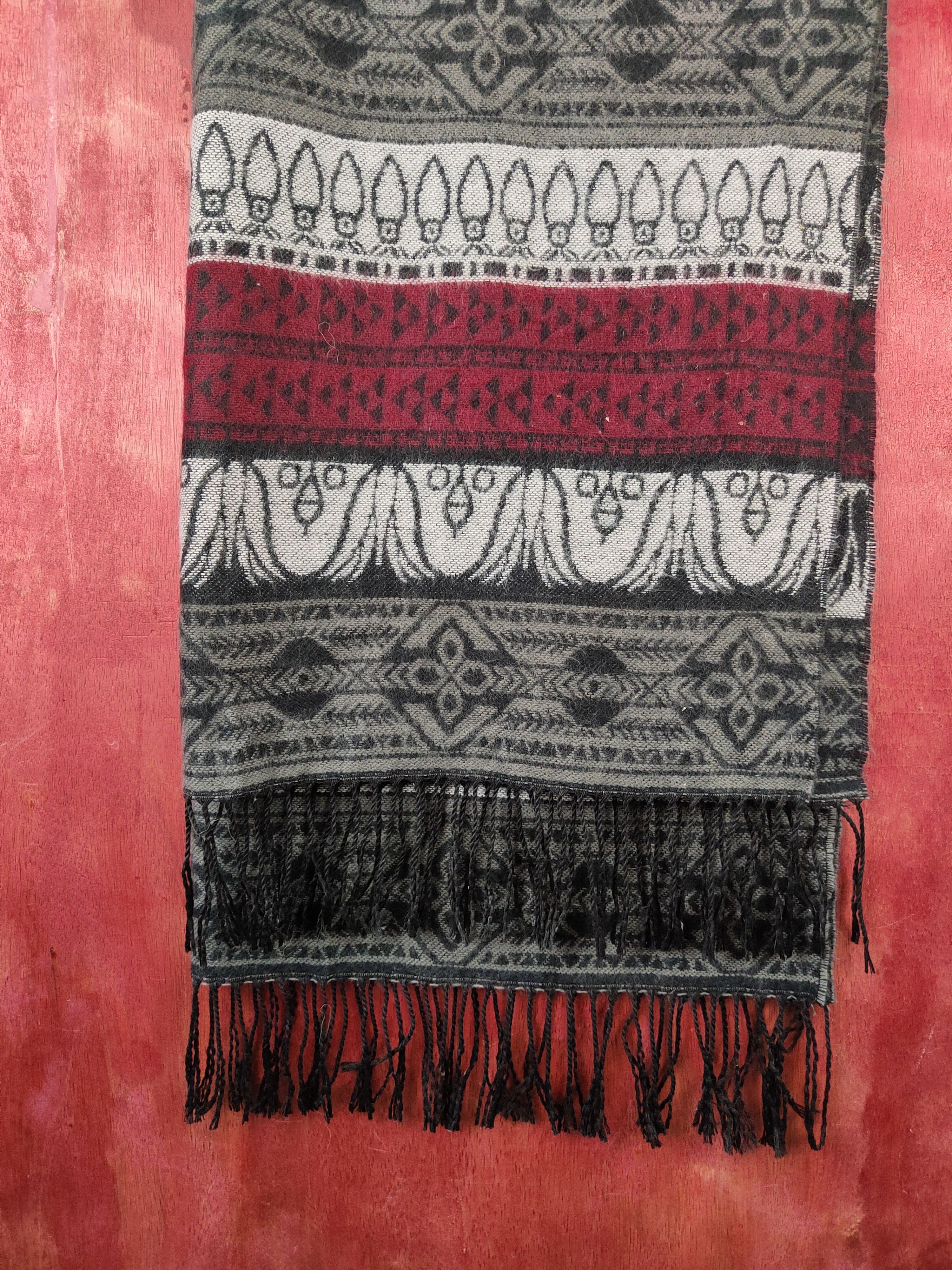 Japanese Brand Japan navajo vintage art Muffler Scarves #S2113 Size ONE SIZE - 3 Thumbnail