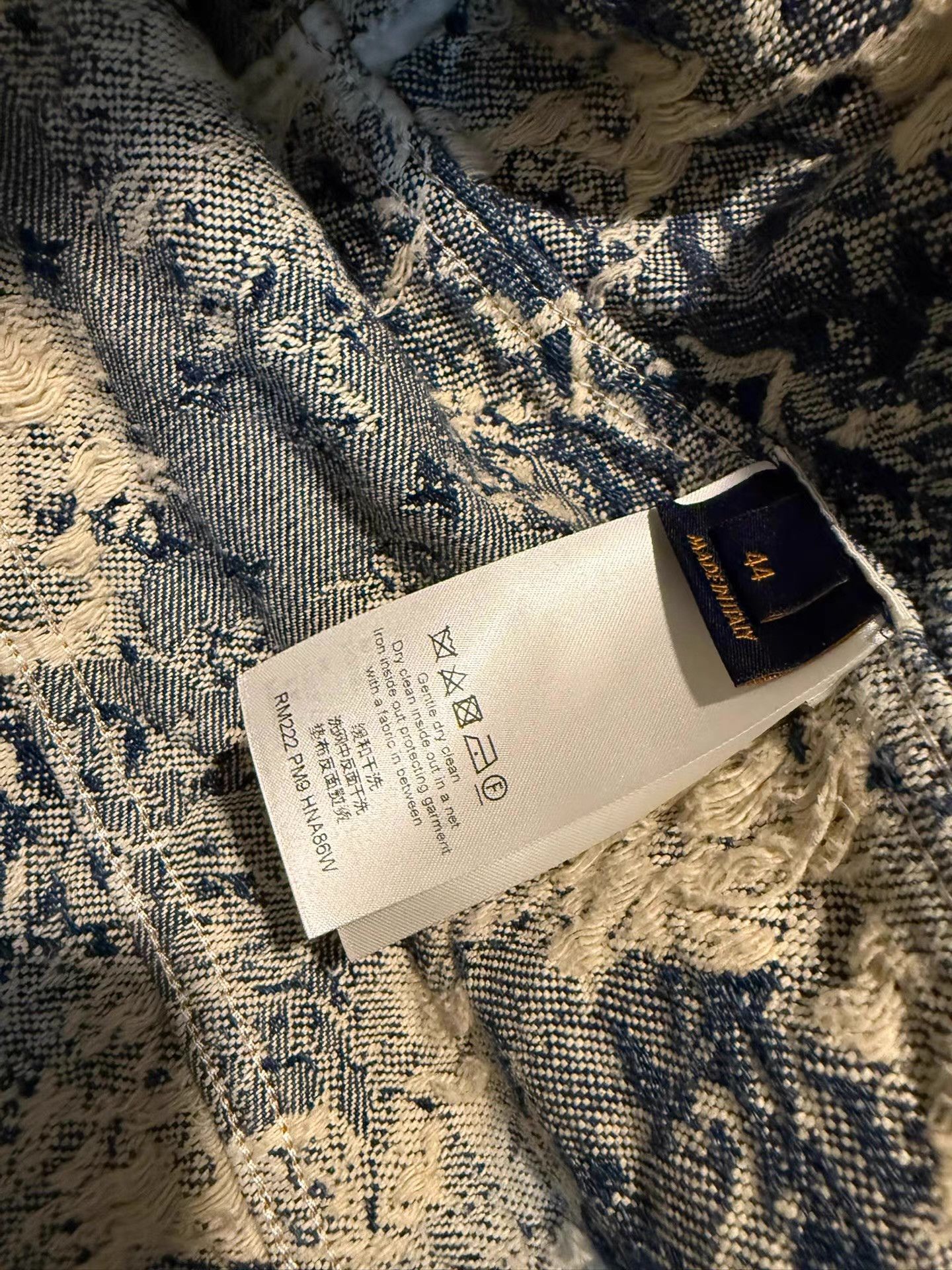 Louis Vuitton Louis Vuitton FW22 botanical floral print denim jacket Ｑ20 Size US S / EU 44-46 / 1 - 5 Thumbnail