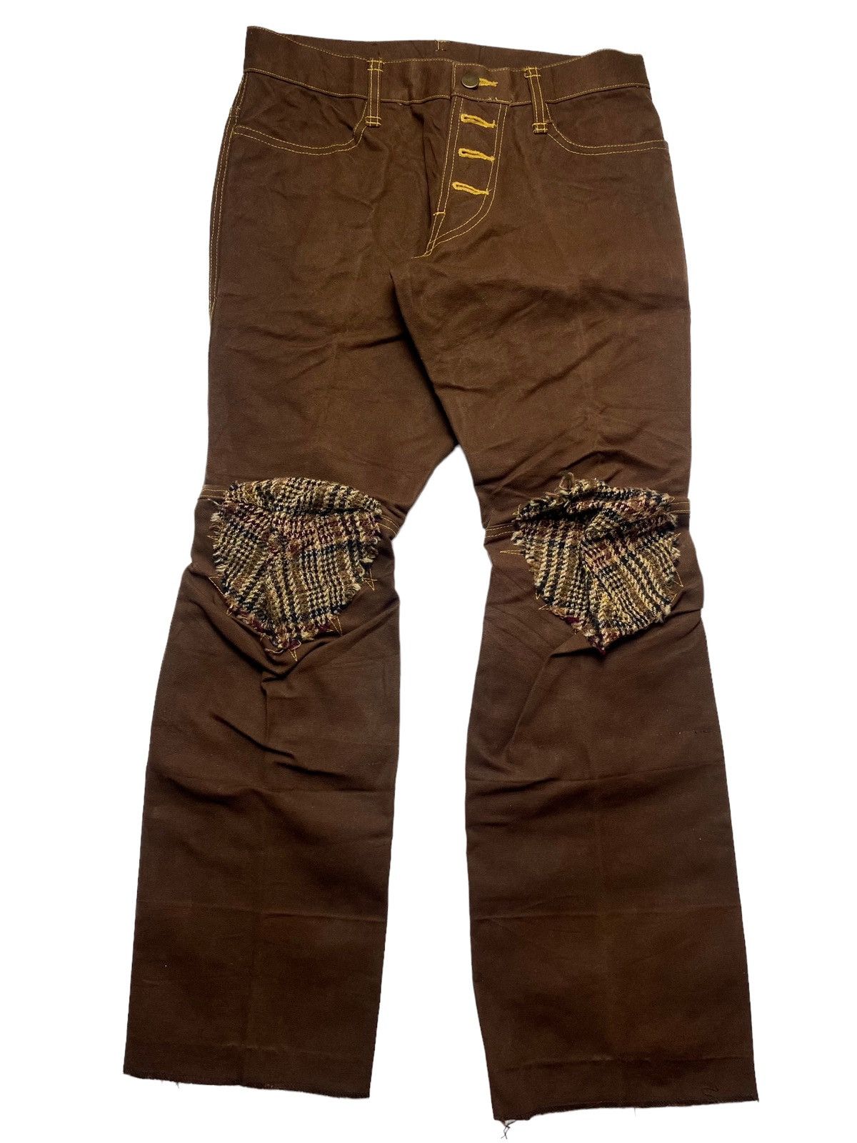 Christopher Nemeth 2000s Christopher Nemeth Wool Knitted Heavyweight Canvas Size US 28 / EU 44 - 1 Thumbnail