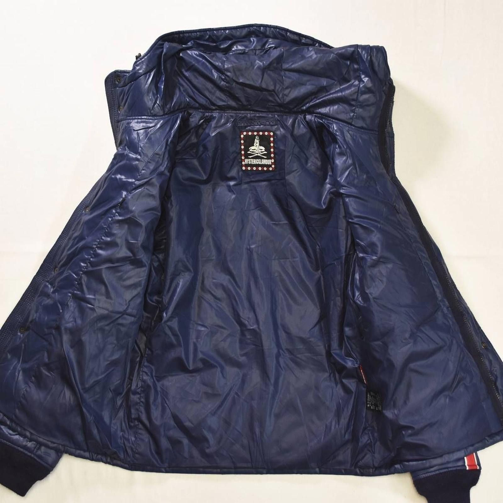Hysteric Glamour Hysteric Glamour - Navy Blue Puffer Jacket with Hood and Pru Size M / US 6-8 / IT 42-44 - 6 Thumbnail
