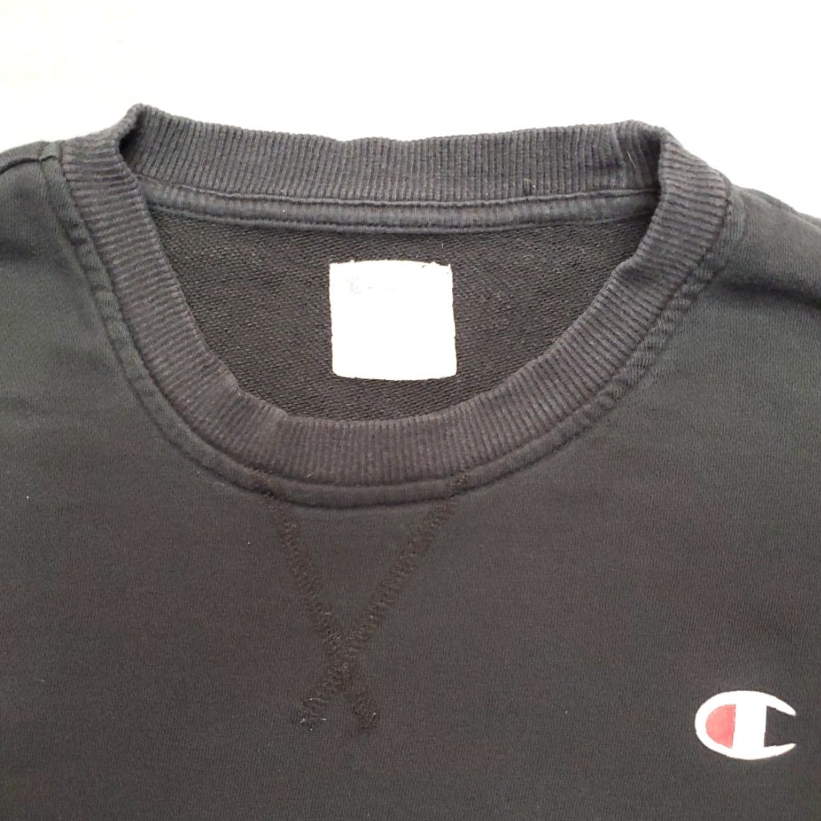 Champion Champion Sweatshirt Mens XL Black Long Sleeve Pullover Crewneck Casual Shirt Mens XL Black USA Size US XL / EU 56 / 4 - 3 Thumbnail