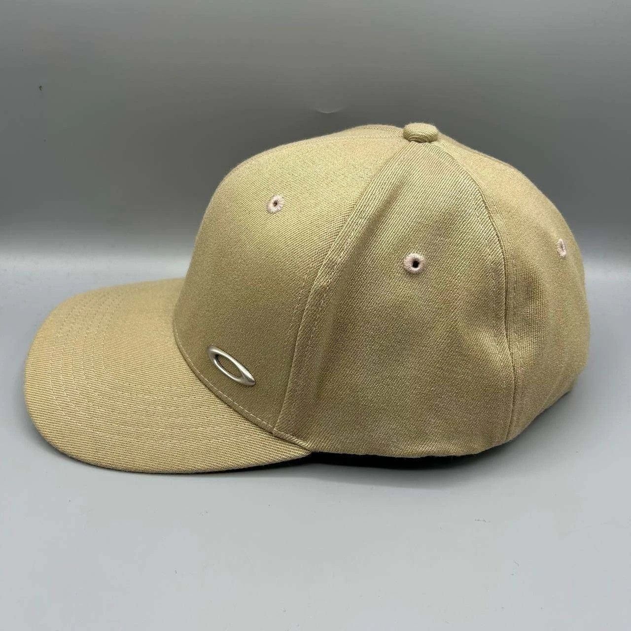 Oakley Oakley Hat Men Small-Medium Brown Stretch Fitted Cap S-M Size ONE SIZE - 6 Thumbnail
