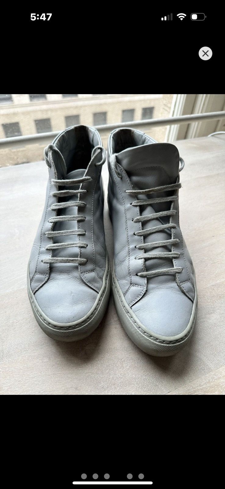 Common Projects Common Projects Achilles Mid Top Size US 10 / EU 43 - 4 Thumbnail