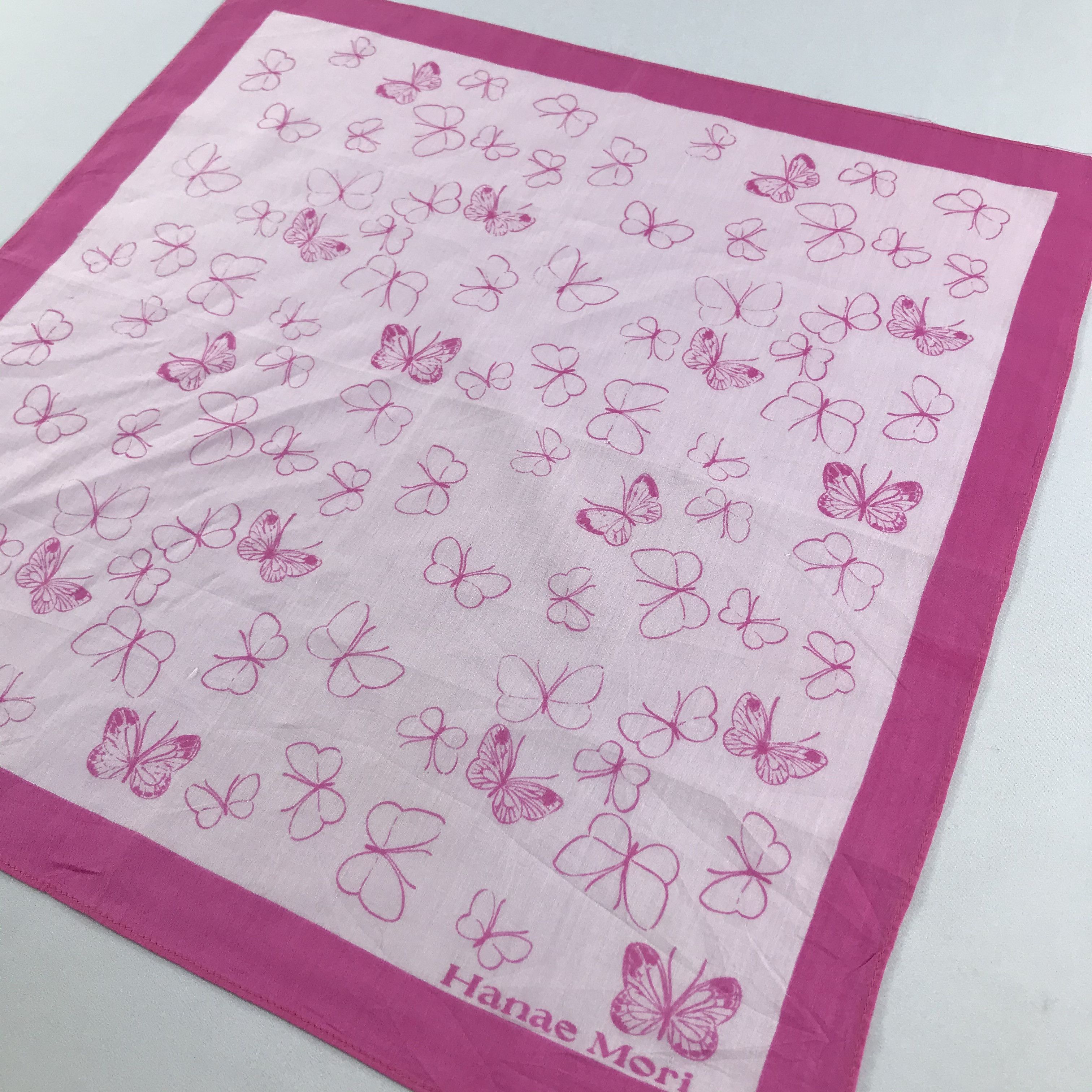 Hanae Mori Hanae Mori Handkerchief Neckerchief Bandana H1000 Size ONE SIZE - 4 Thumbnail