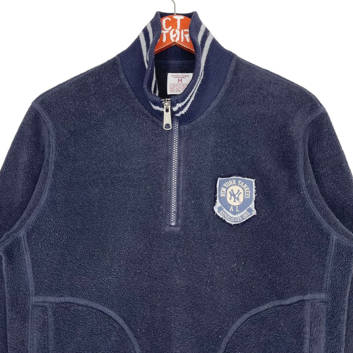 MLB × New York Yankees New York Yankees Half Zipper Fleece Sweatshirt Size US S / EU 44-46 / 1 - 3 Thumbnail