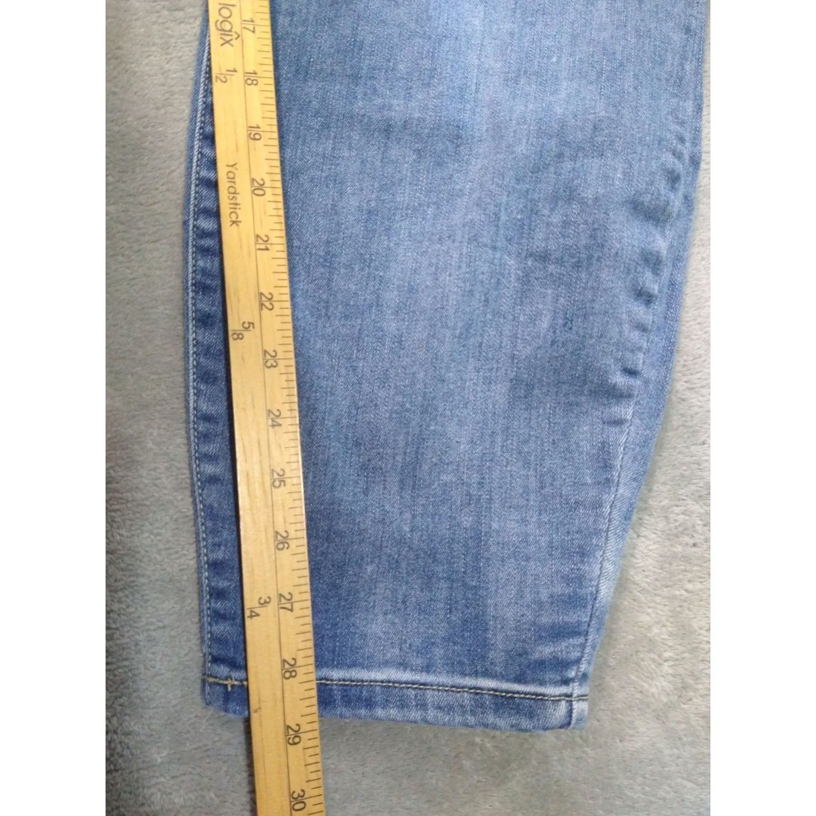Vintage Judy Blue Jeans Womens 24W Denim Relaxed Fit High Rise Medium Wash Stretch Jeans Size 42" / US 20 - 5 Thumbnail