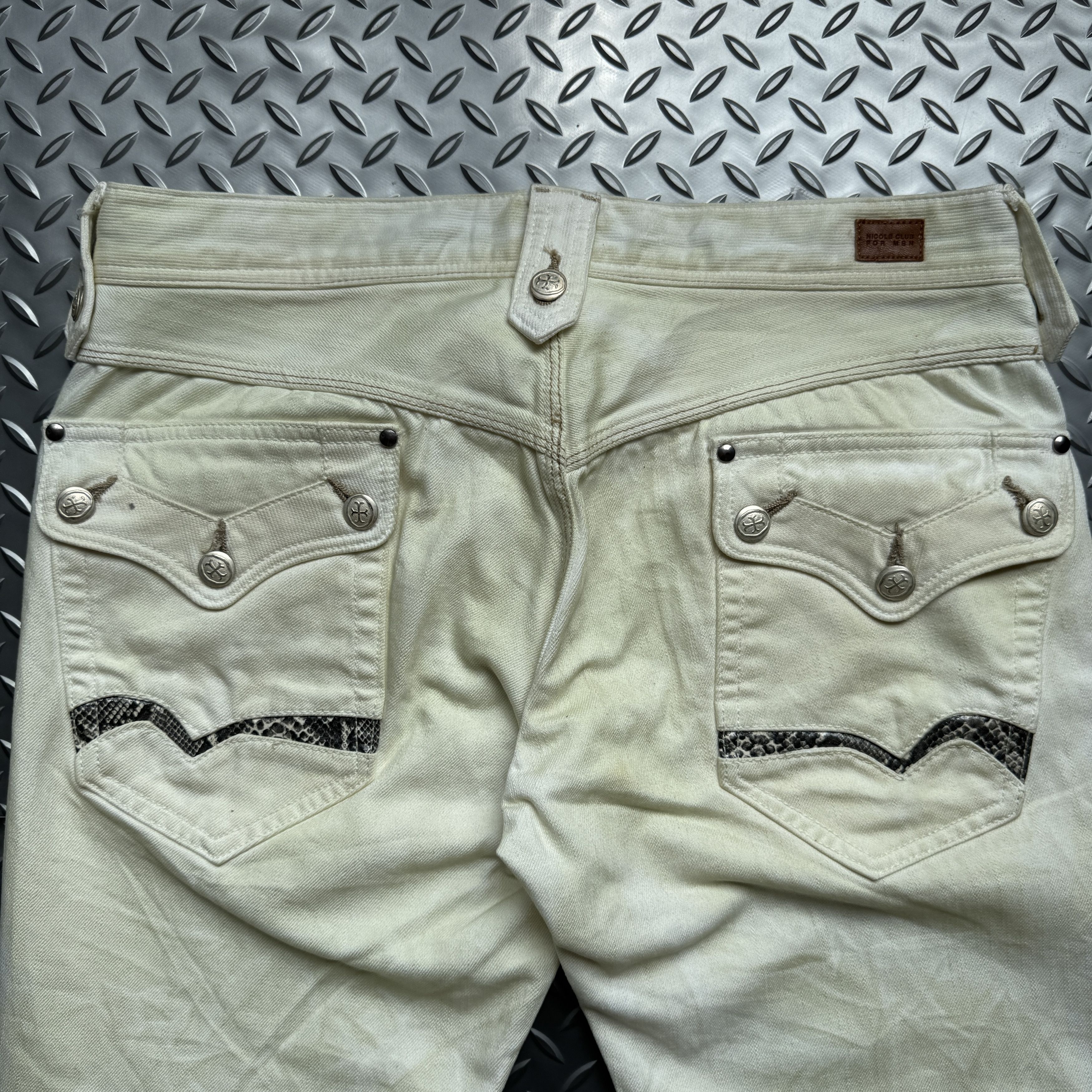 Rare Nicole Club For Men Japanese Archive Flare Pants