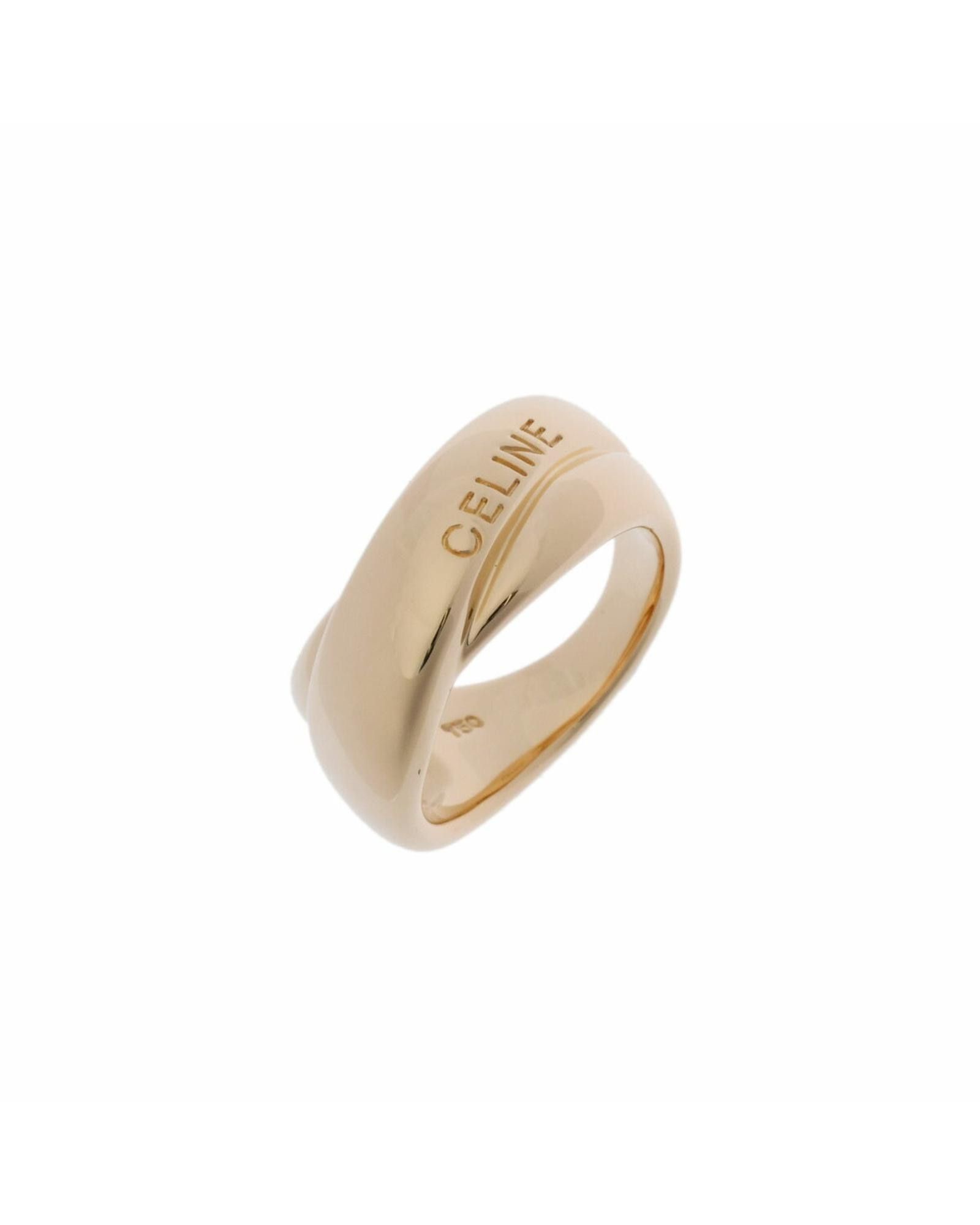 image of Celine 18K Gold Band Ring, Women's