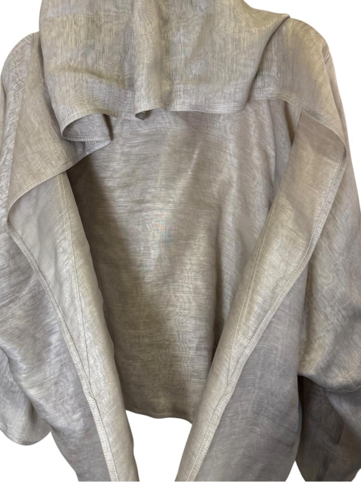 Other Zoran Minimalist Structured Art to Wear Hooded Cardigan Top Size ONE SIZE - 9 Thumbnail
