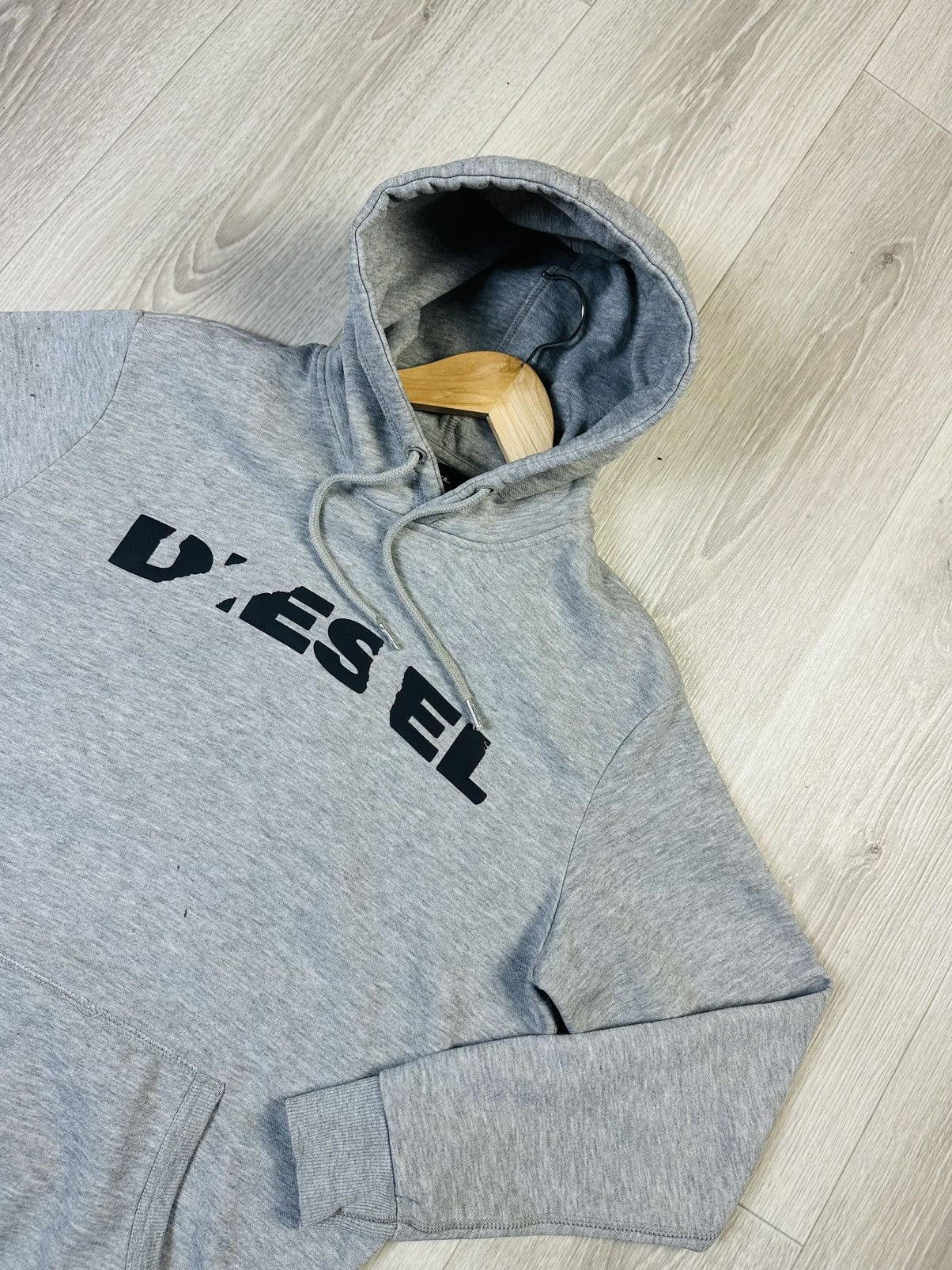 Diesel Diesel Big Logo Women Hoodie Sweatshirt Size M Size M / US 6-8 / IT 42-44 - 2 Thumbnail