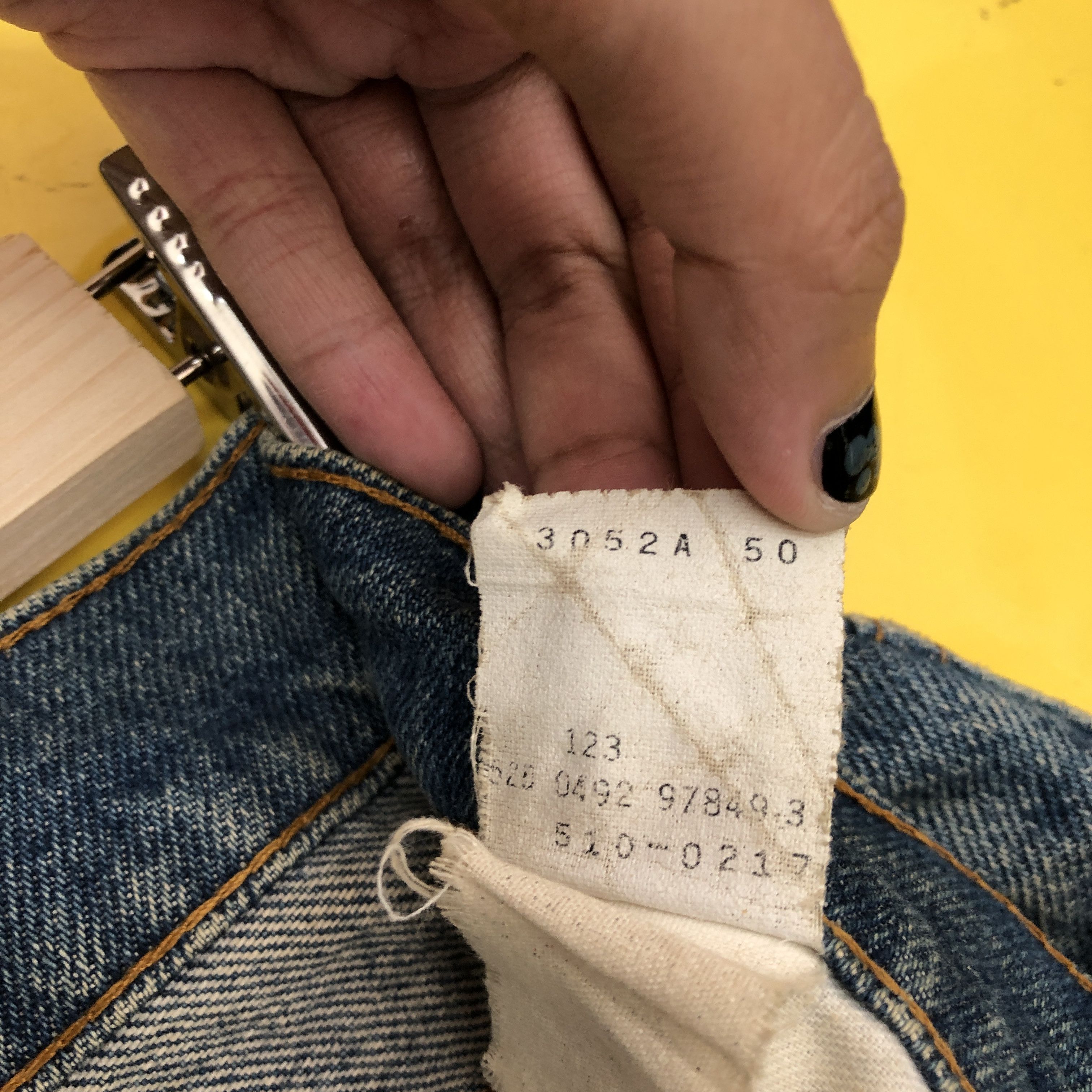 Levi's Vintage Levis 510 Stonewash Jeans Levi's Mud Faded Denim Size 28" / US 6 / IT 42 - 7 Thumbnail