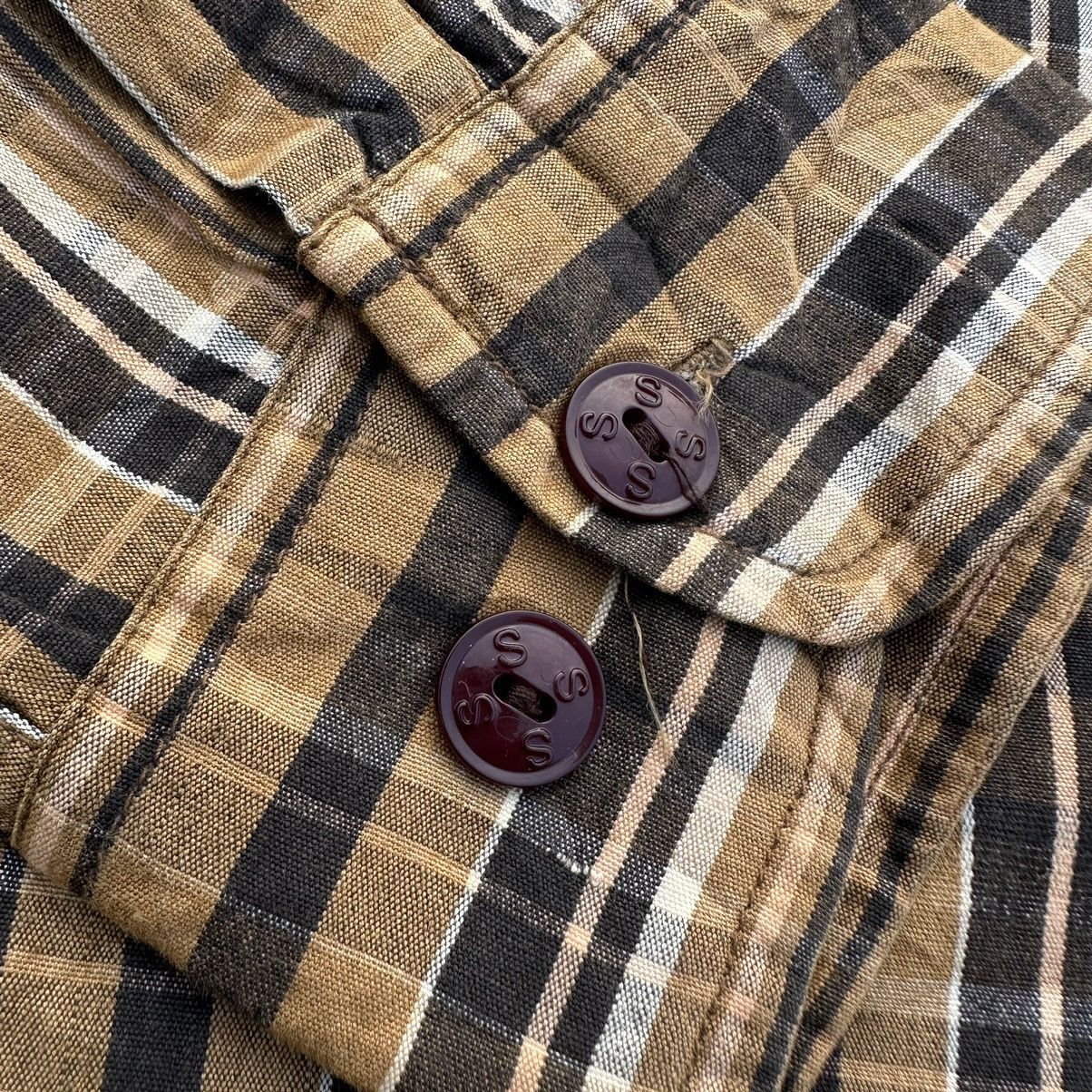 Stussy × Vintage Vintage stussy NYLTLA flannel double pocket Size US L / EU 52-54 / 3 - 6 Thumbnail