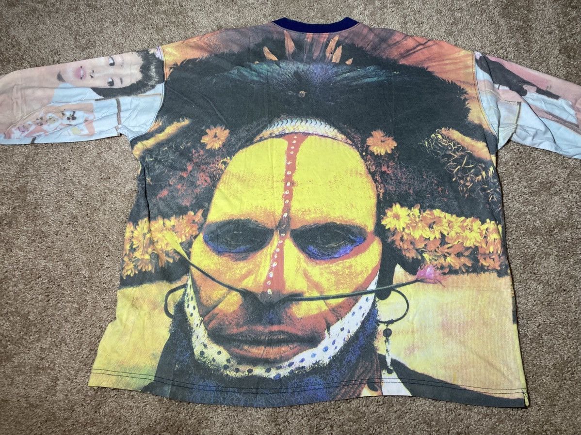 Walter Van Beirendonck AW94 W&LT African Mask Tribe Japanese Girl Film 1994 90s WVB Size US L / EU 52-54 / 3 - 8 Thumbnail