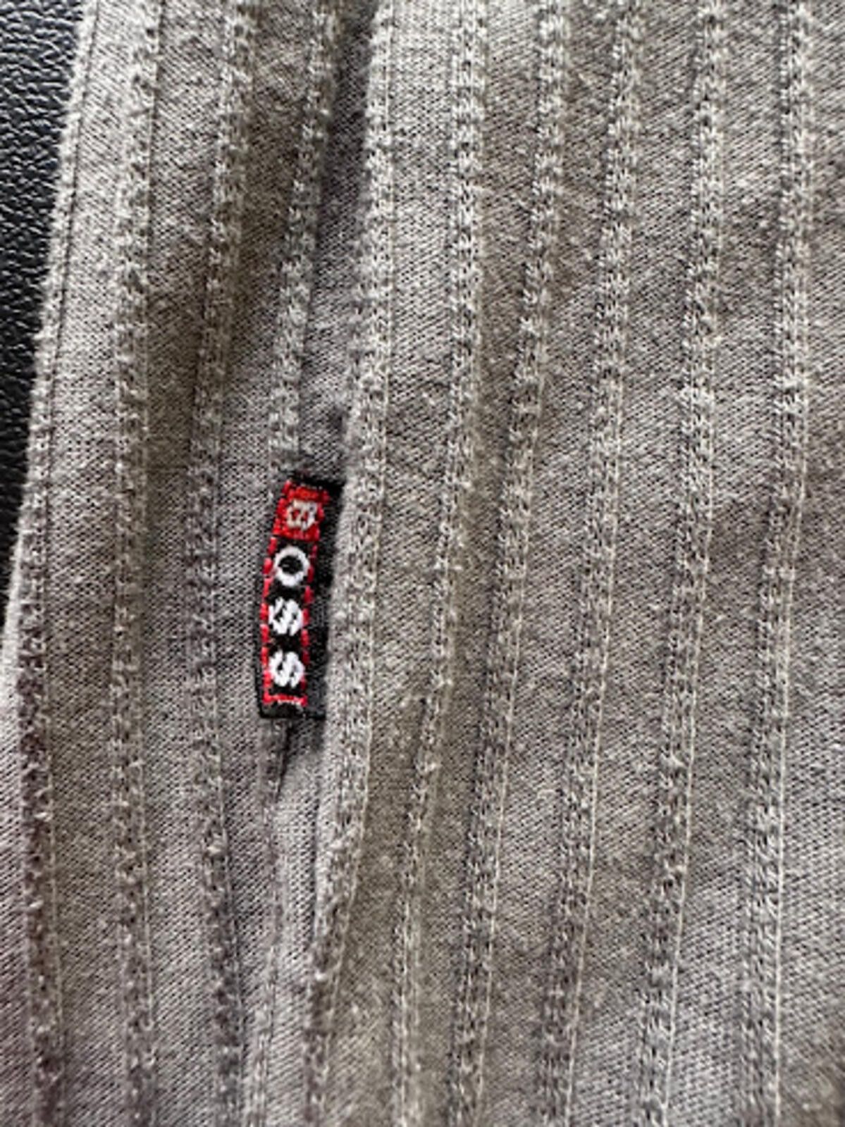 Hugo Boss Hugo Boss Ribbed Tee XL Olive Gray Size US XL / EU 56 / 4 - 4 Thumbnail