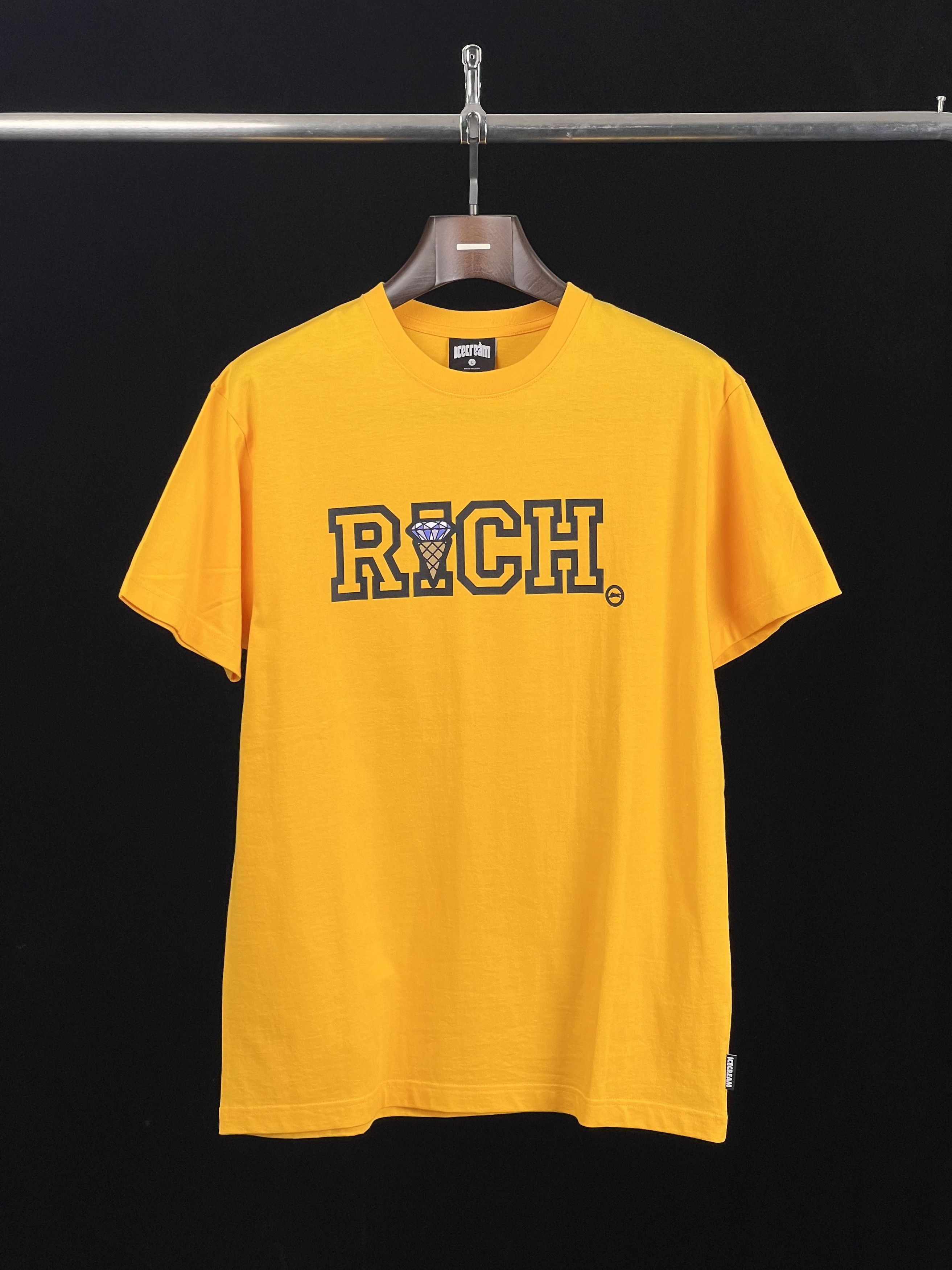 Brand New RICHER SS TEE Spectra Yellow