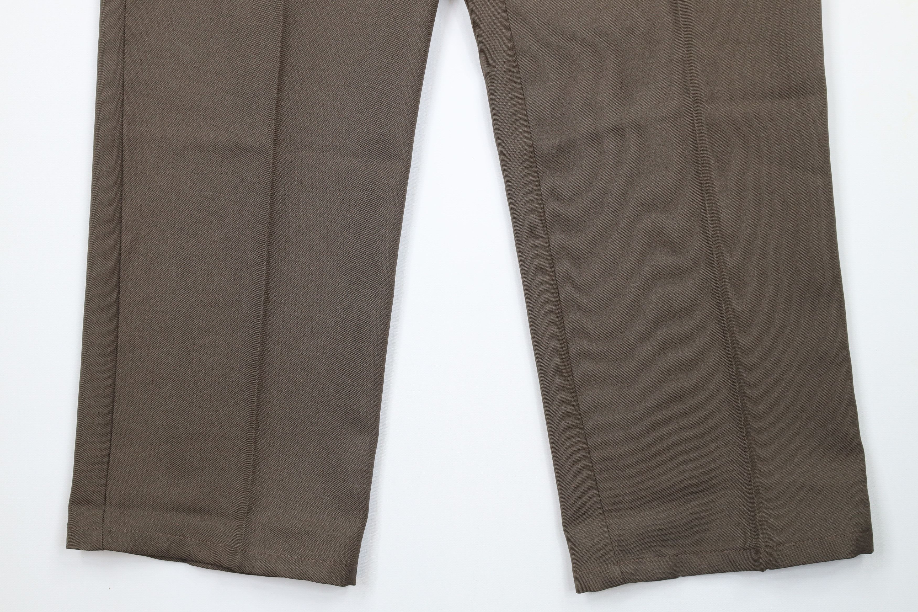 Vintage Vintage 90s Streetwear Flared Wide Leg Chino Pants Brown Size US 38 / EU 54 - 4 Thumbnail