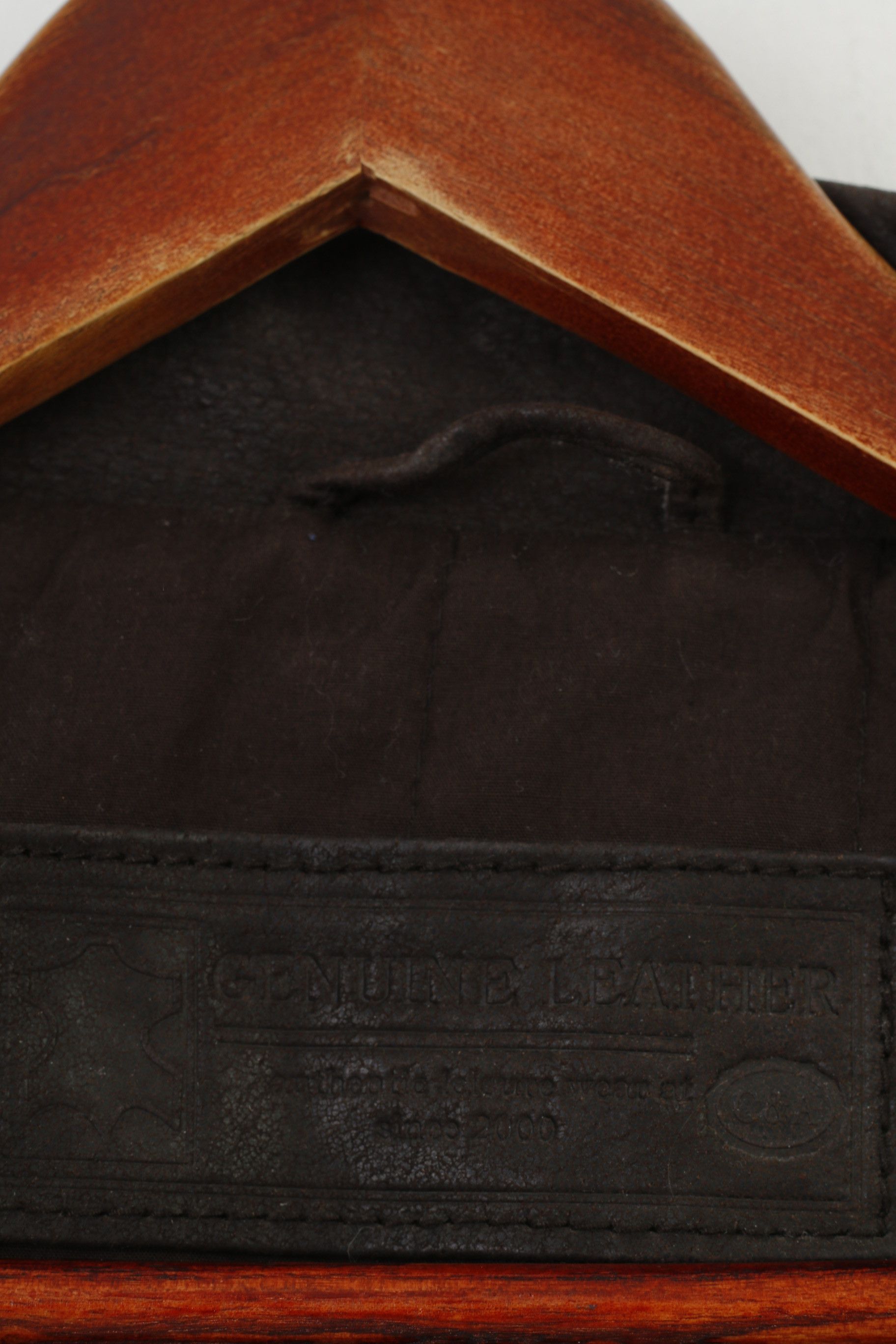 C&A × Vintage C&A Woman 46 (S) Leather Jacket Brown Full Zipper 2202 Size S / US 4 / IT 40 - 5 Thumbnail