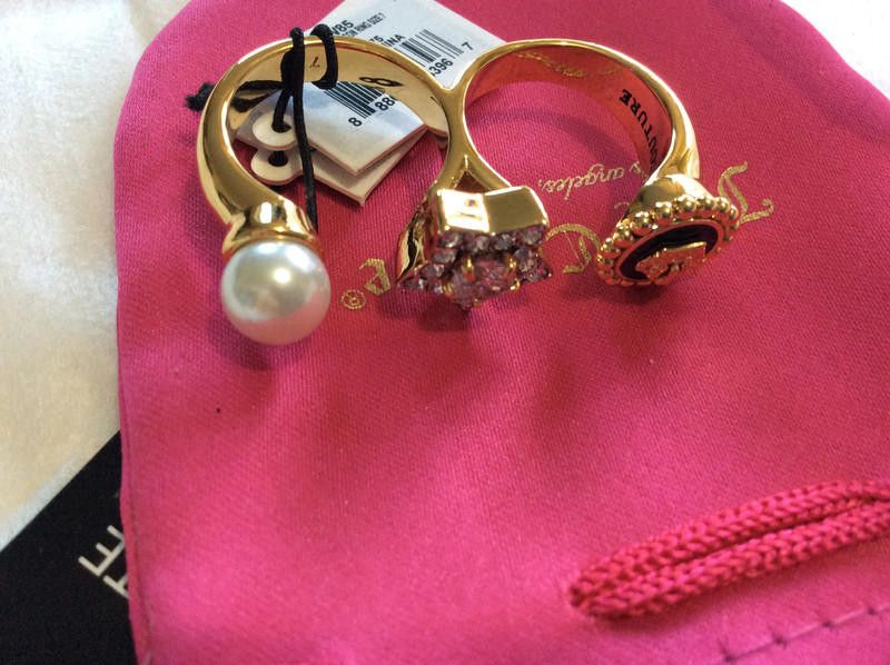 Juicy Couture Jeans juicy couture ladies twin ring size 7 Size ONE SIZE - 1 Thumbnail