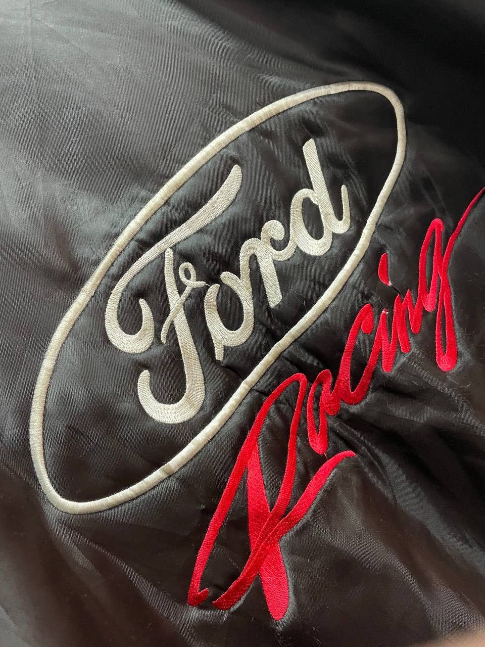 Ford 90’s Rare Vintage Nascar Ford Racing Jacket Satin Bomber Size US L / EU 52-54 / 3 - 3 Thumbnail